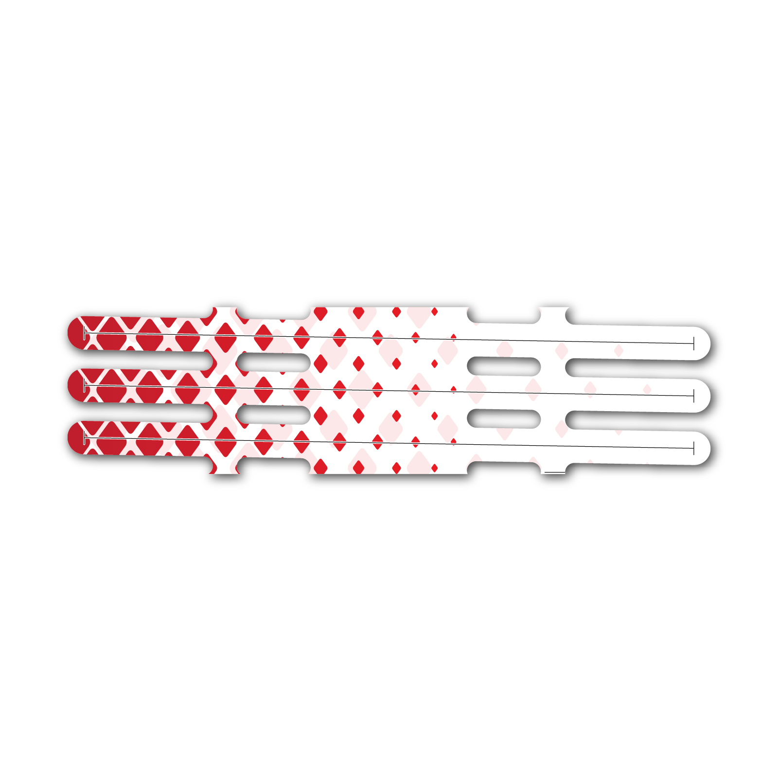 Vortex - Halftone Red