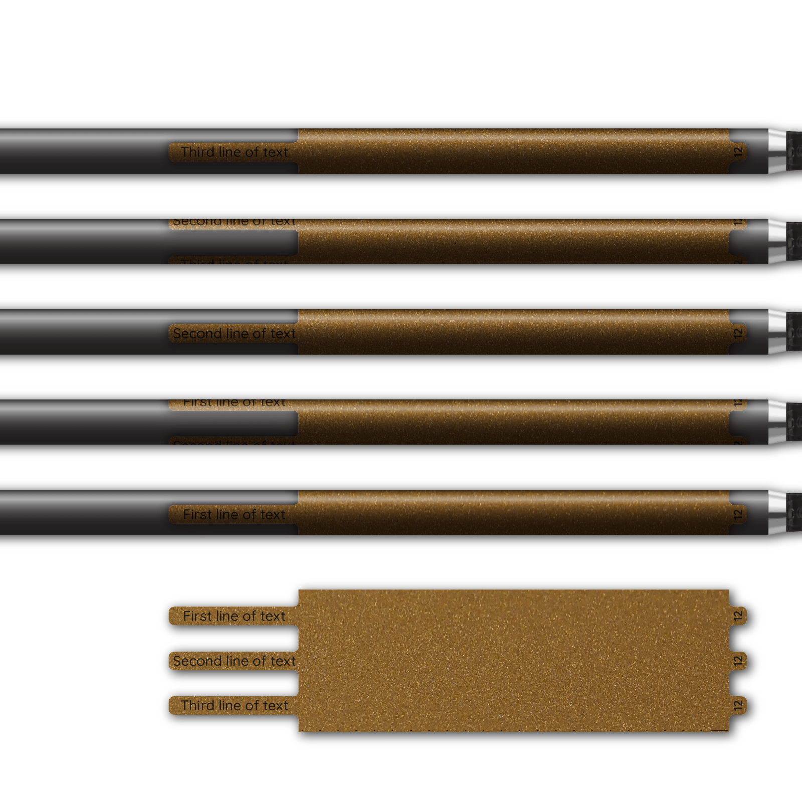 Alternative view of Ultralight - Metallic Gold