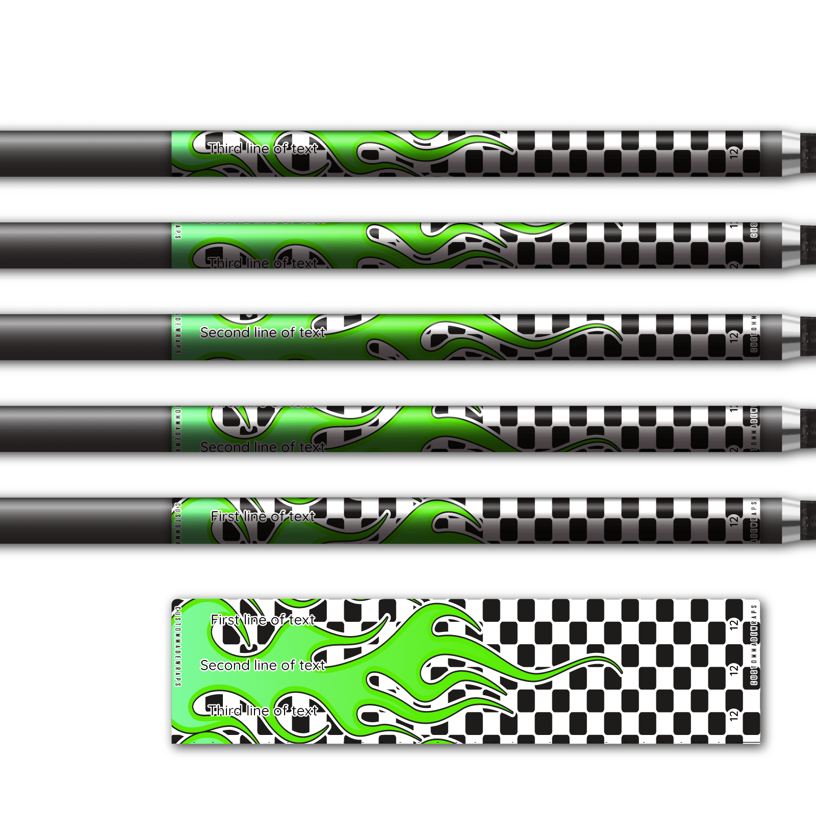 Alternative view of Regular - Hotrod Green