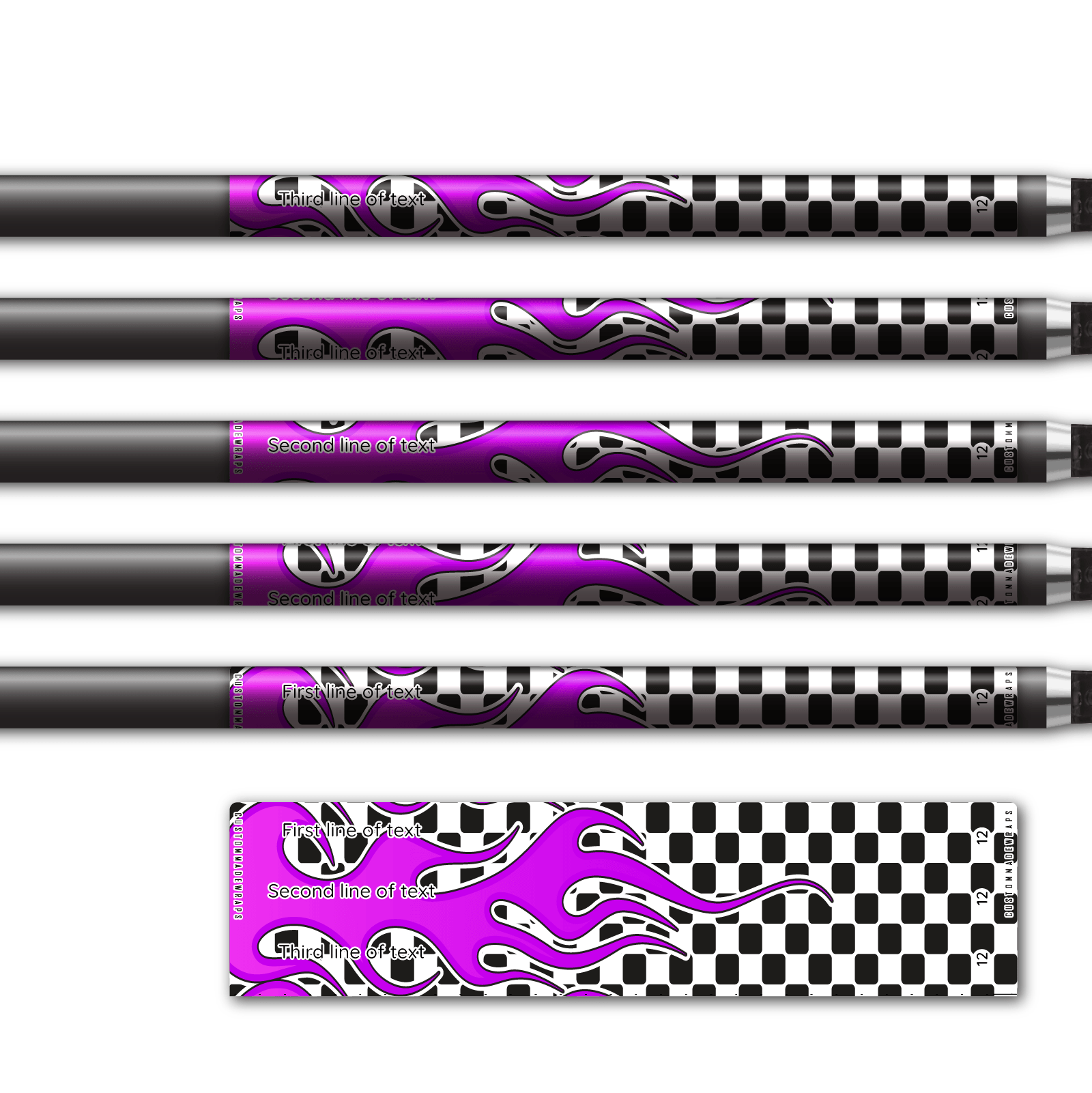 Alternative view of Regular - Hotrod Purple
