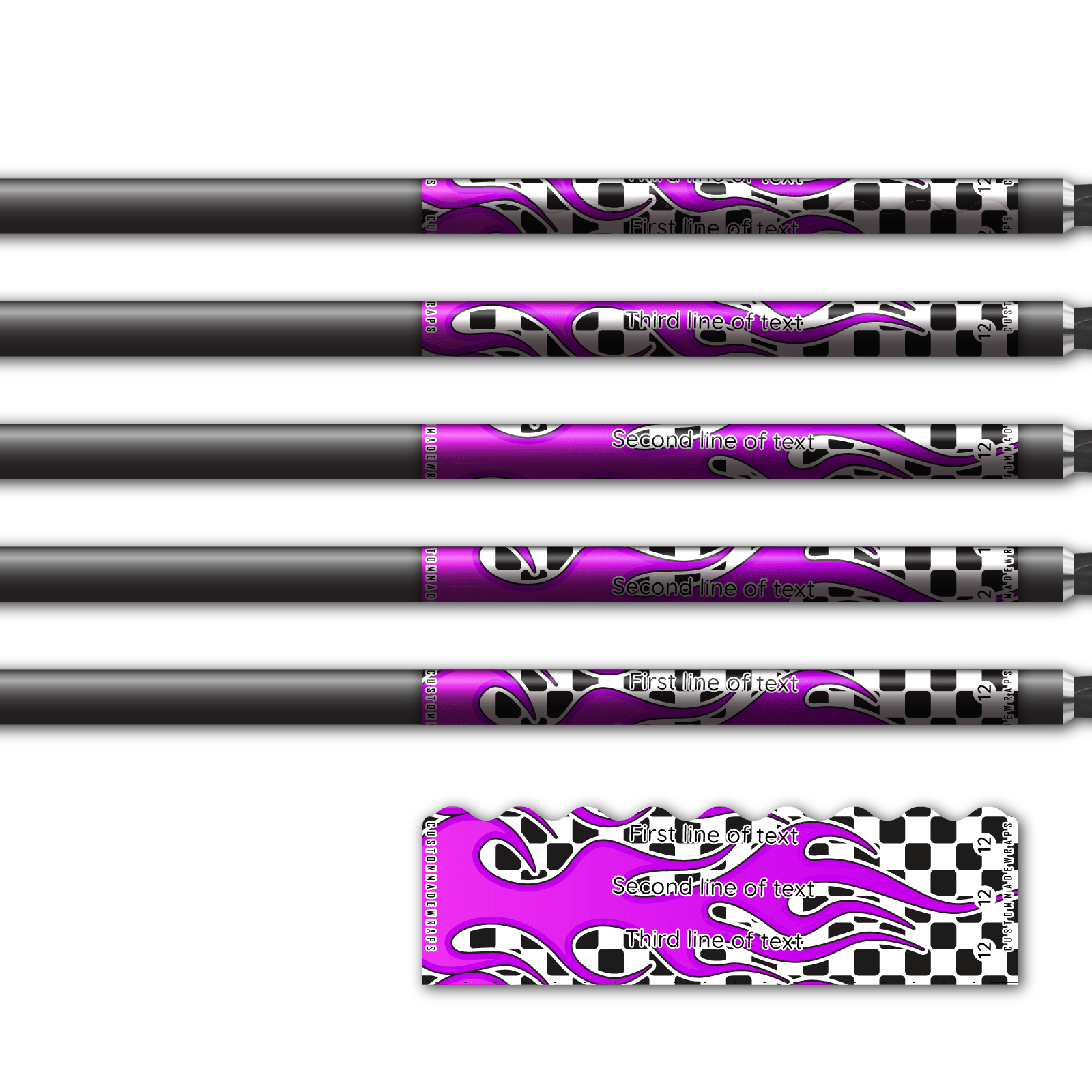 Alternative view of Shorty - Hotrod Purple