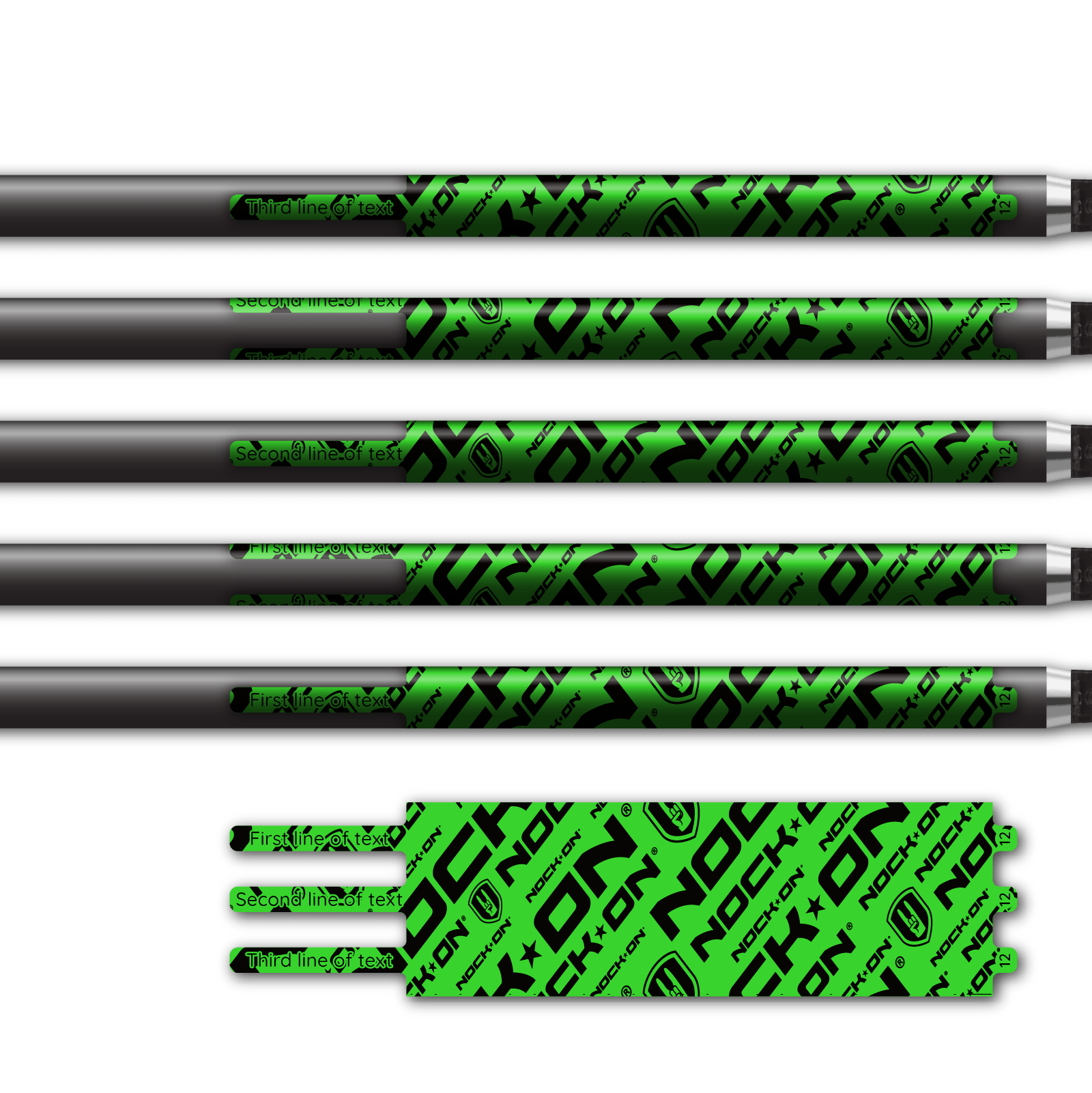 Alternative view of Ultralight - Nock On Repeat Fluor Green