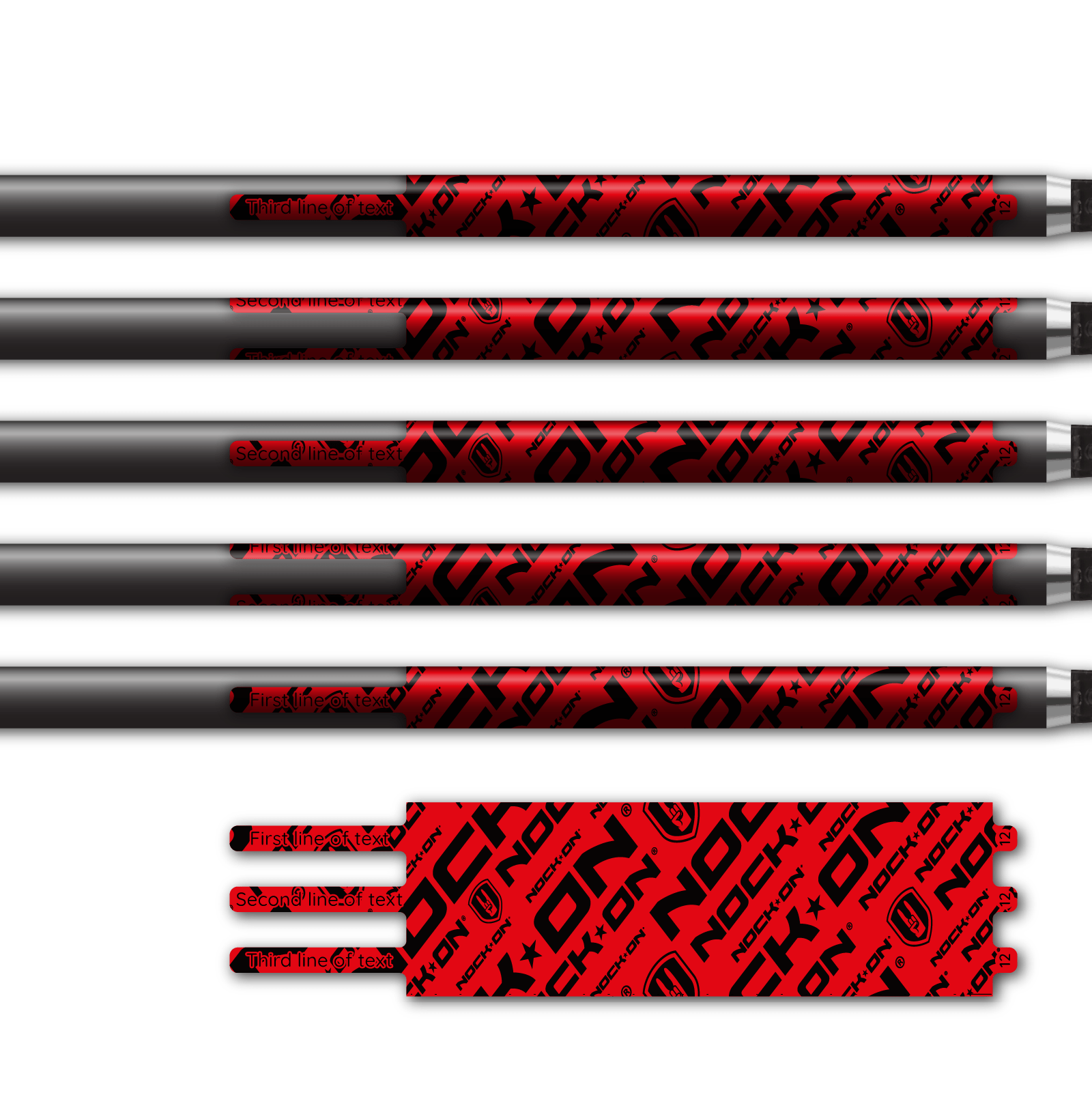 Alternative view of Ultralight - Nock On Repeat Fluor Red