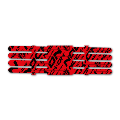 4 fletch Vortex - Nock On Repeat Fluor Red