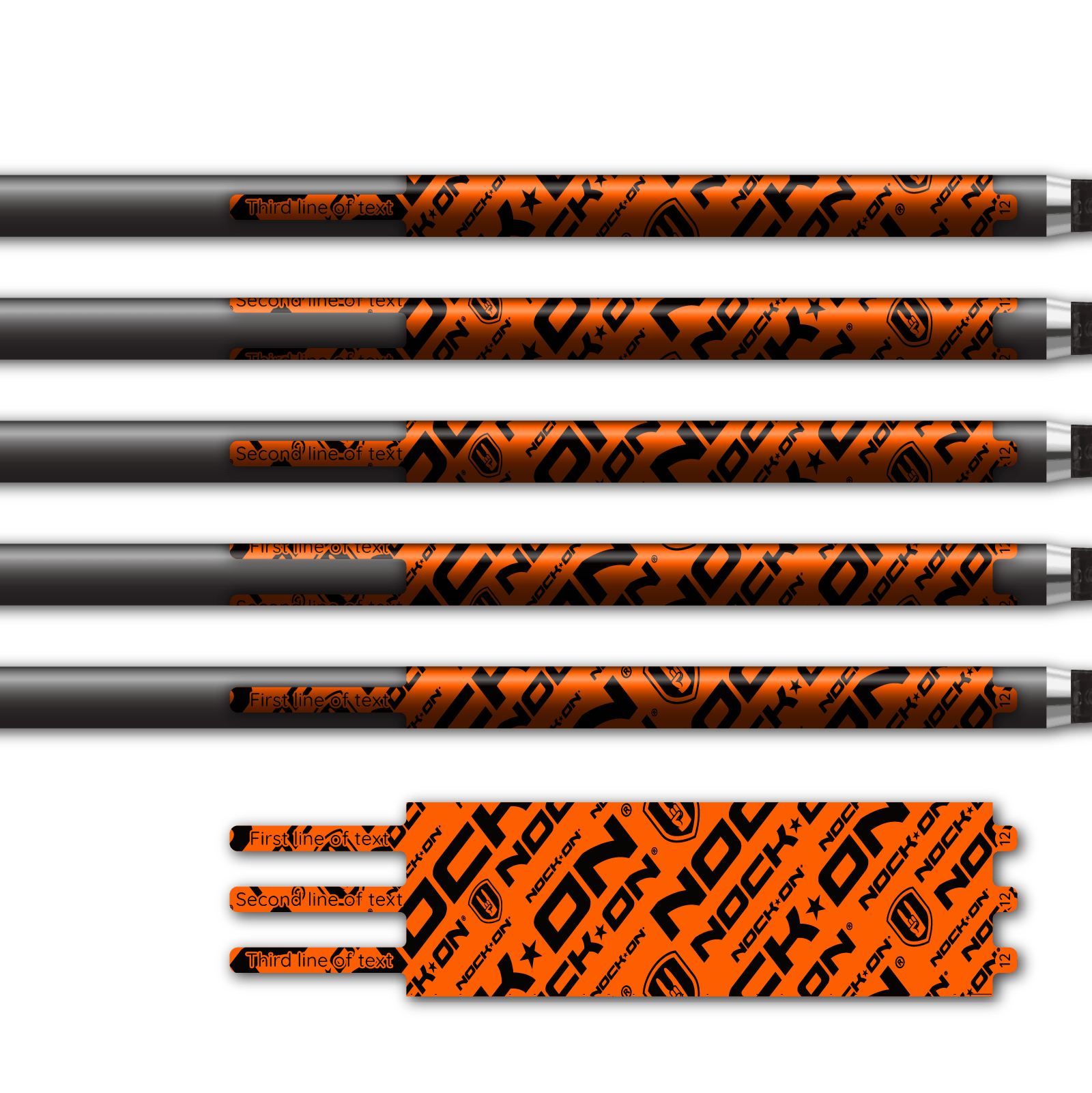 Alternative view of Ultralight - Nock On Repeat Fluor Red Orange