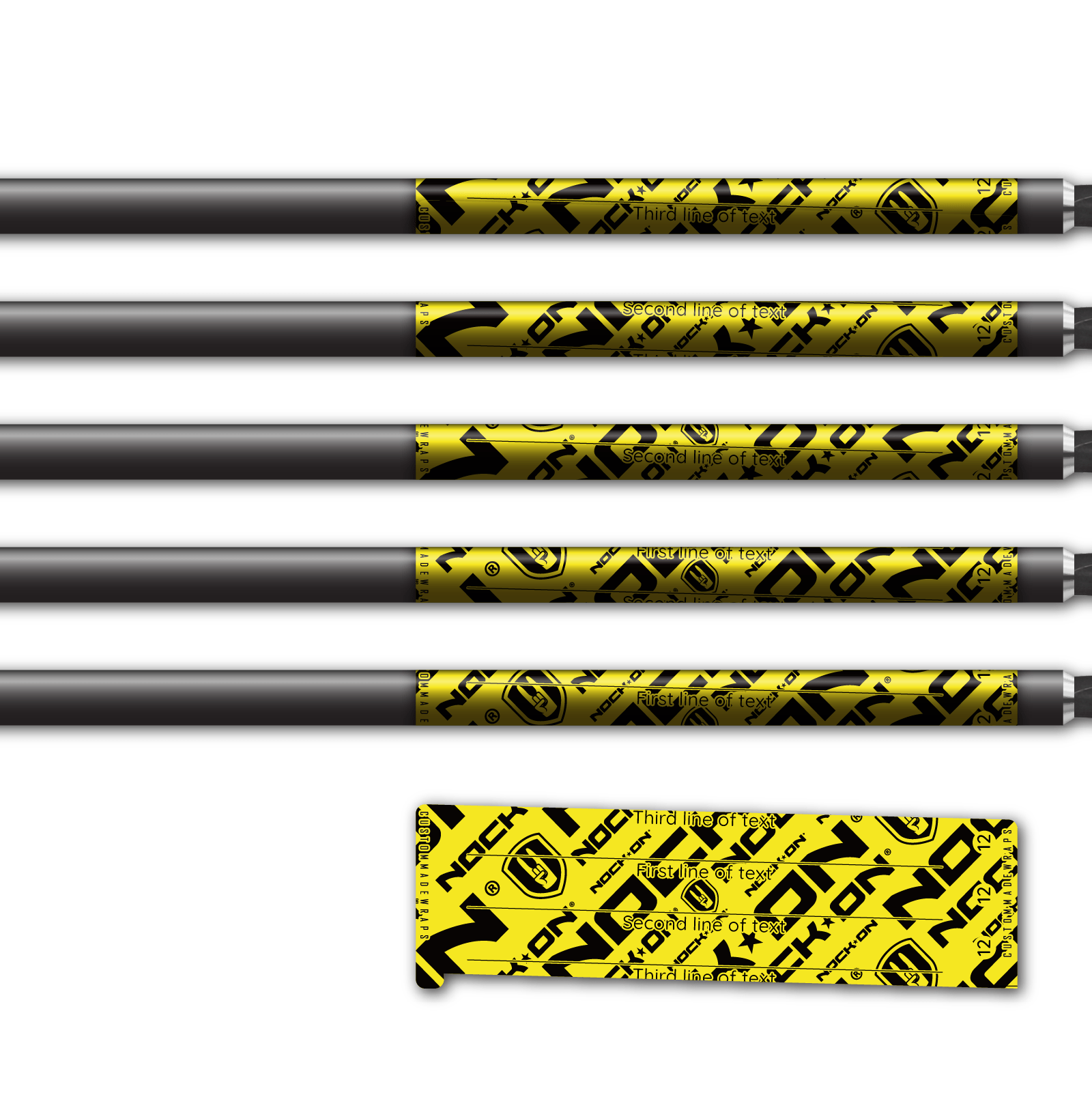 Alternative view of Spin Elite - Nock On Repeat Fluor Yellow