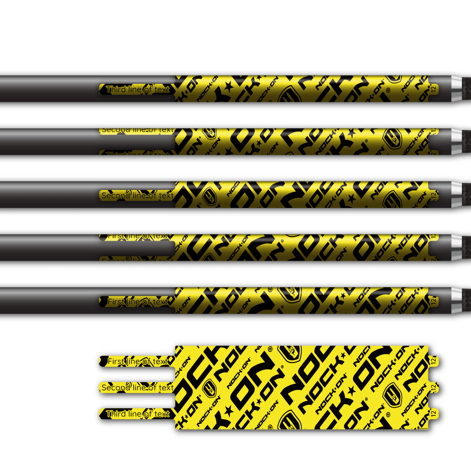 Alternative view of Ultralight - Nock On Repeat Fluor Yellow