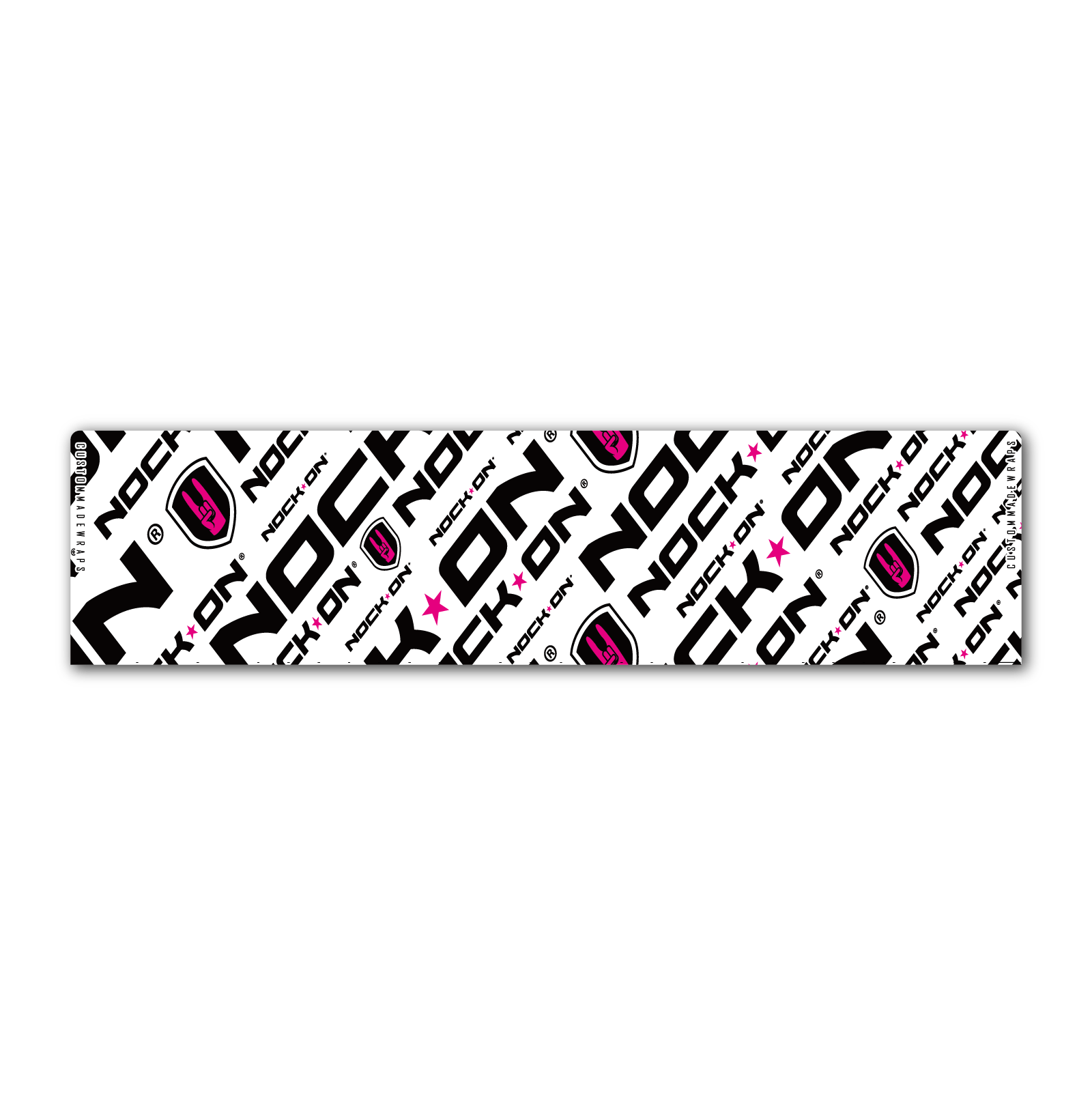Regular - Nock On Repeat Pink Logo