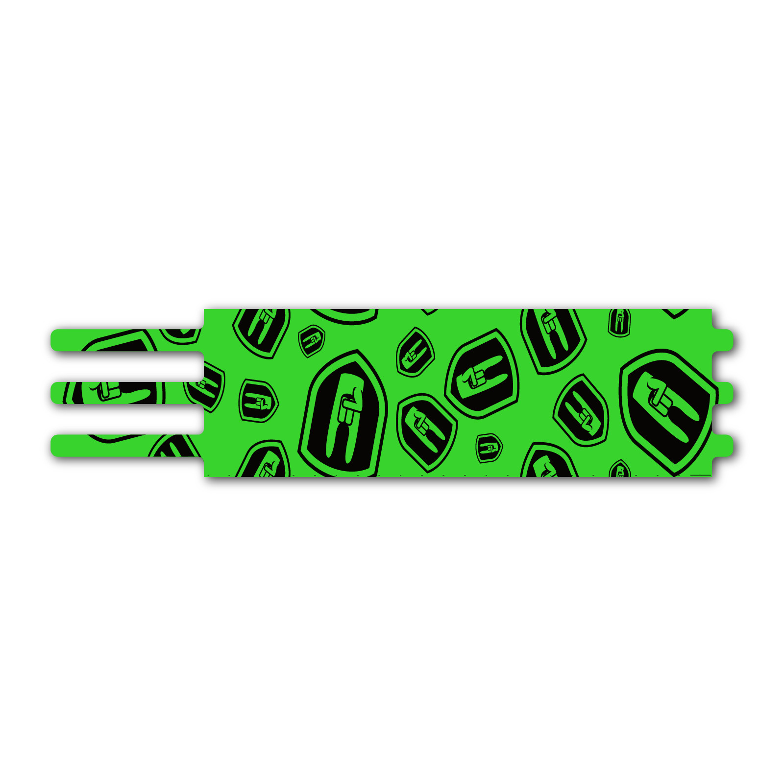 Ultralight - Nock On Scatter Fluor Green