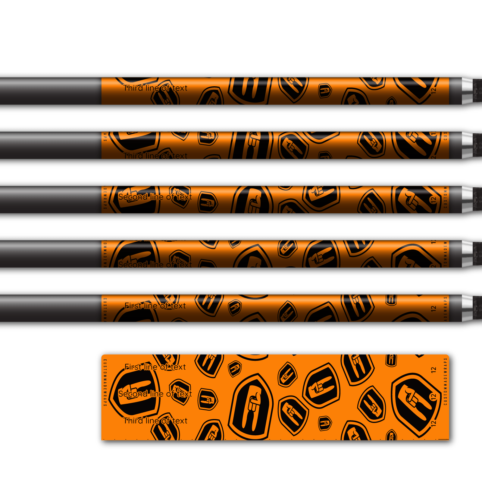 Alternative view of Regular - Nock On Scatter Fluor Orange