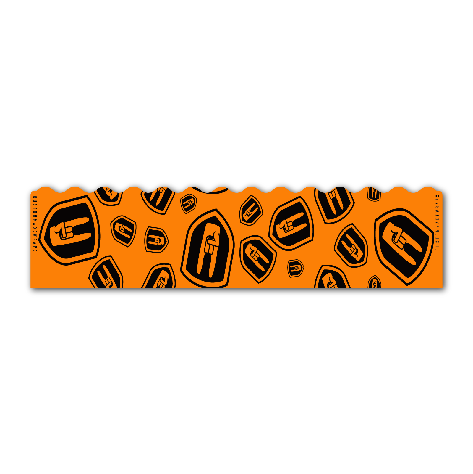 Wave Edge - Nock On Scatter Fluor Orange
