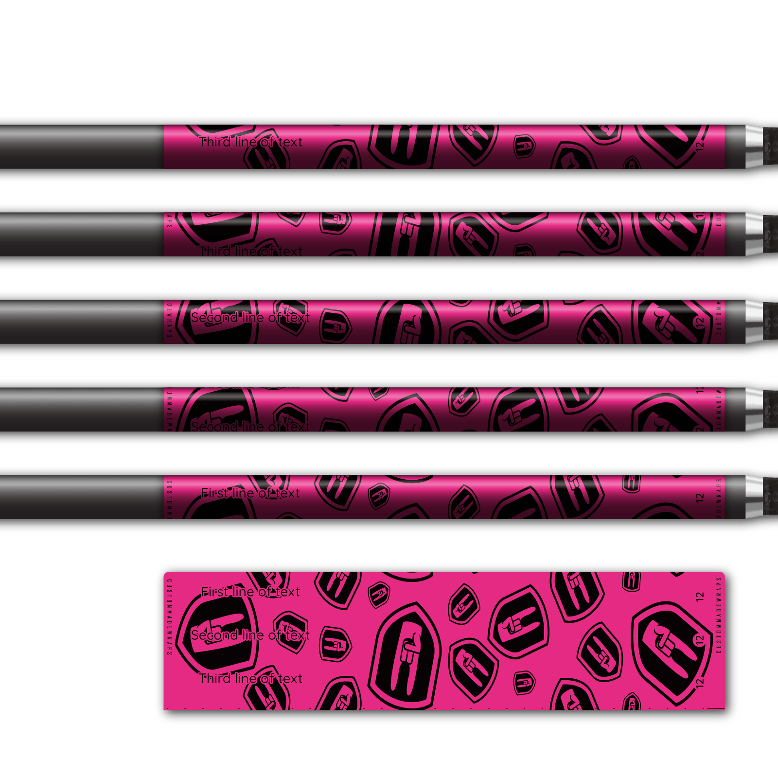 Alternative view of Regular - Nock On Scatter Fluor Pink