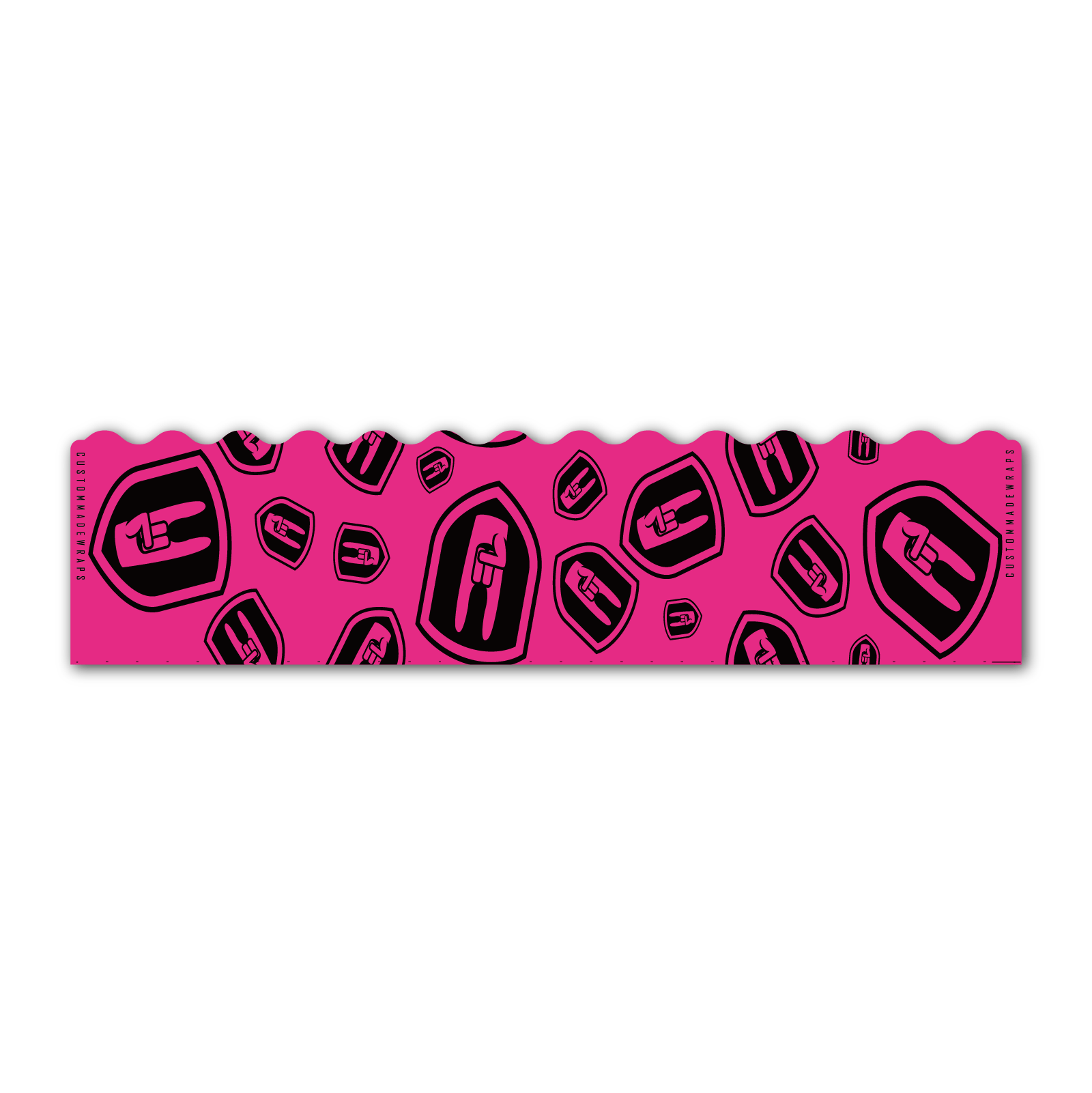 Wave Edge - Nock On Scatter Fluor Pink