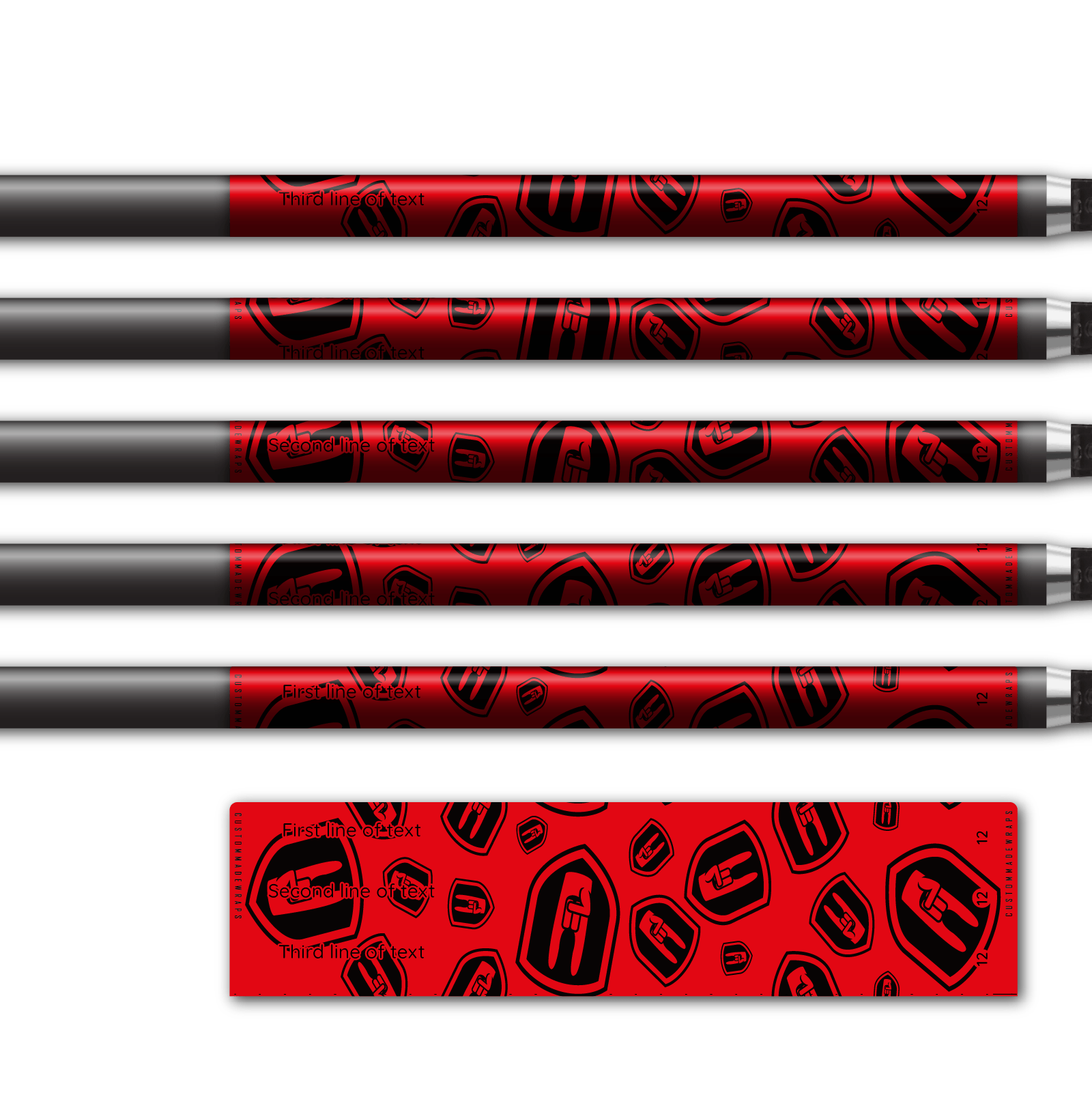 Alternative view of Regular - Nock On Scatter Fluor Red