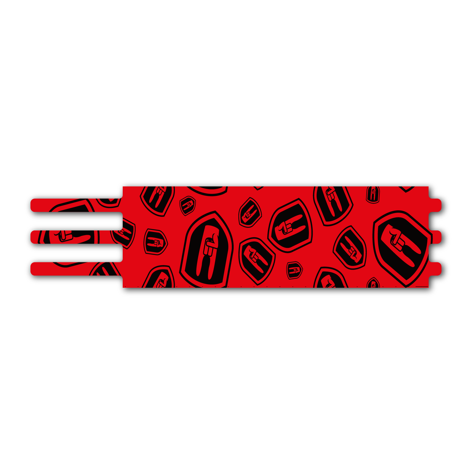 Ultralight - Nock On Scatter Fluor Red