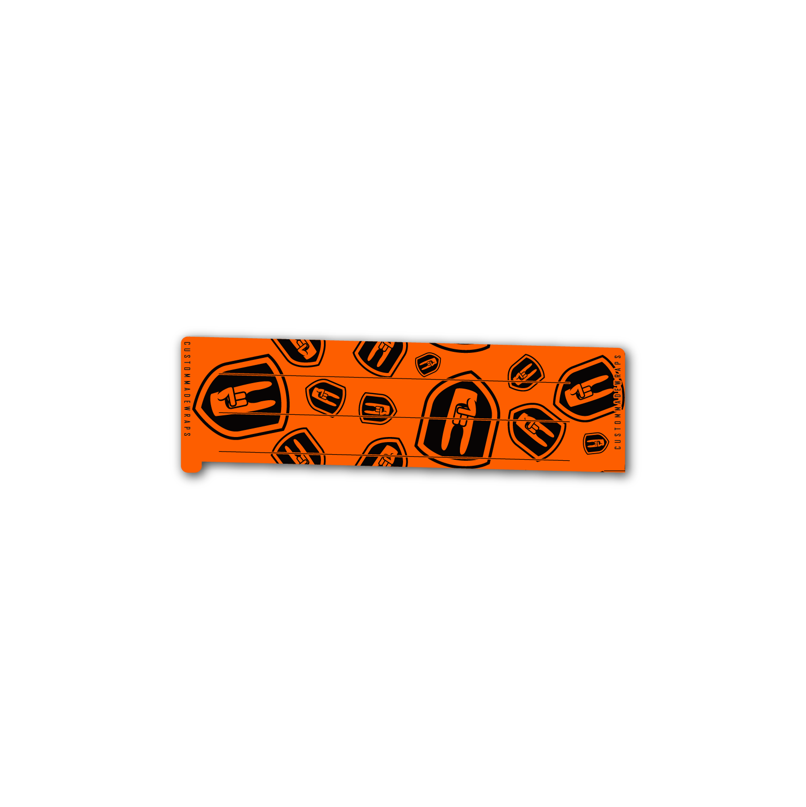 Spin Elite - Nock On Scatter Fluor Red Orange
