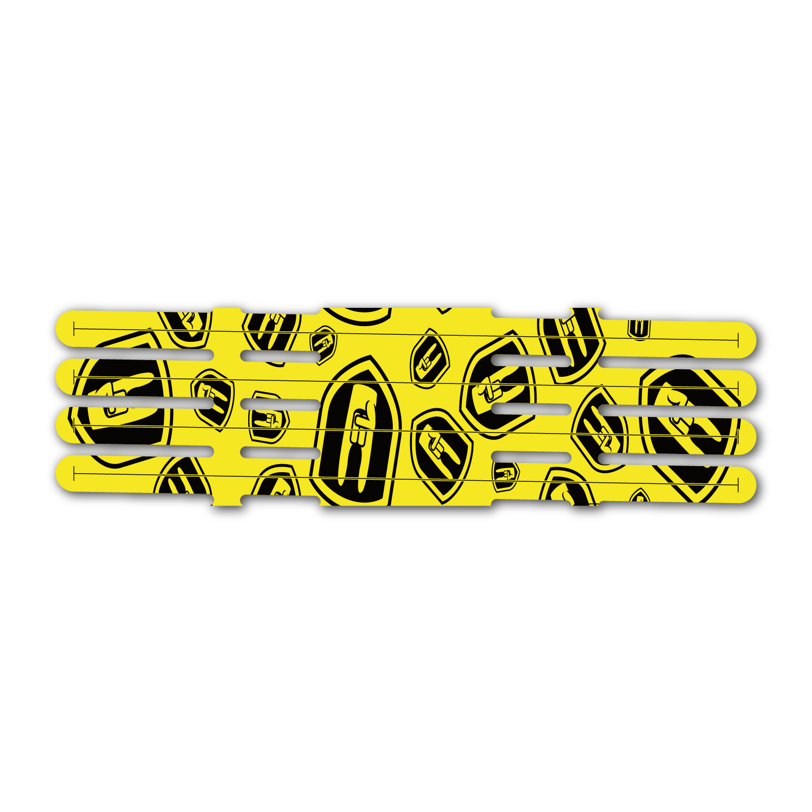 4 fletch Vortex - Nock On Scatter Fluor Yellow