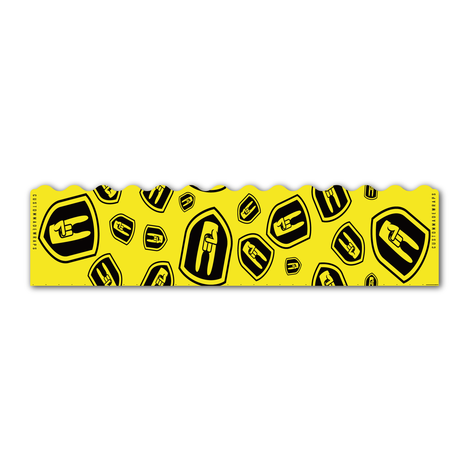 Wave Edge - Nock On Scatter Fluor Yellow