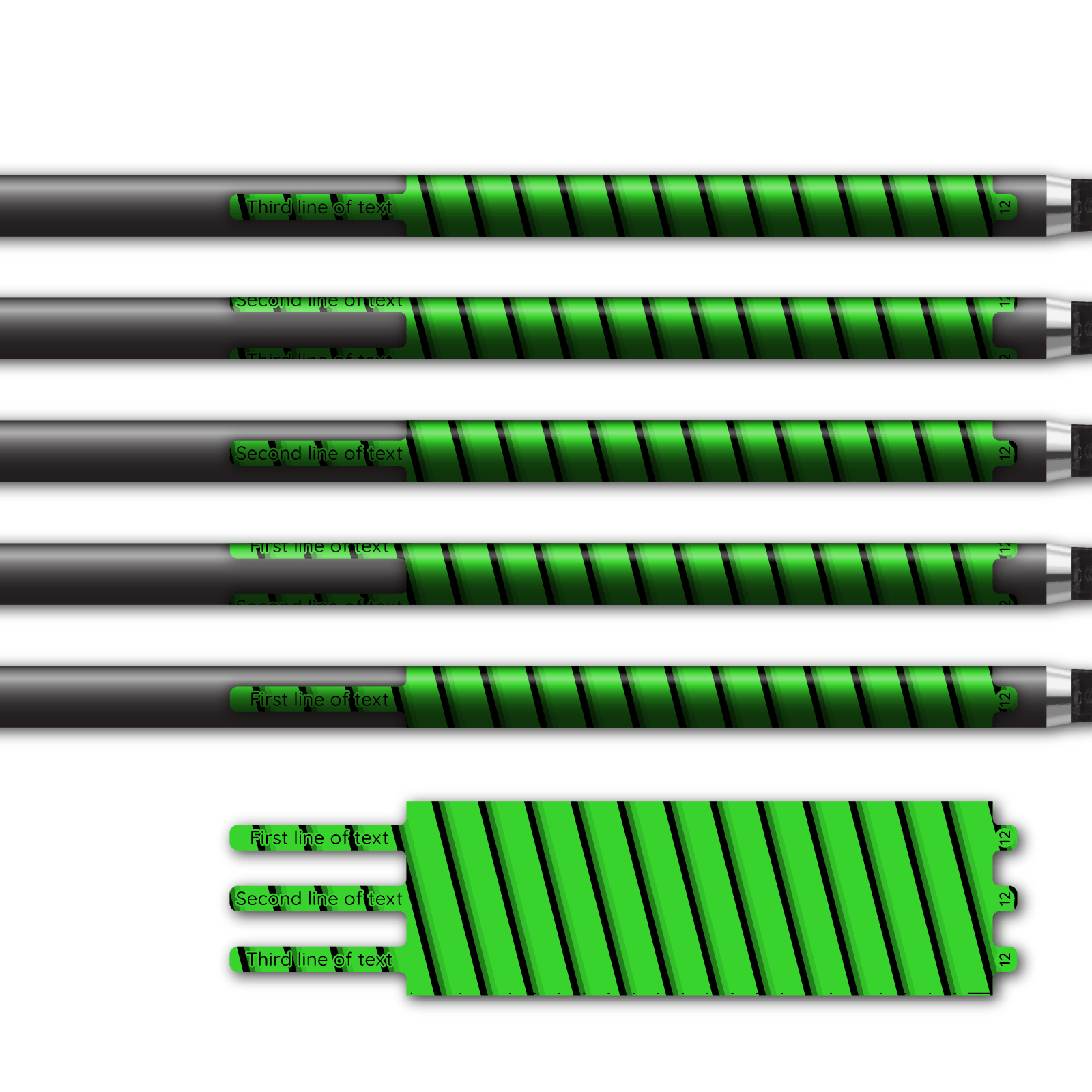 Alternative view of Ultralight - Screw You Fluor Green