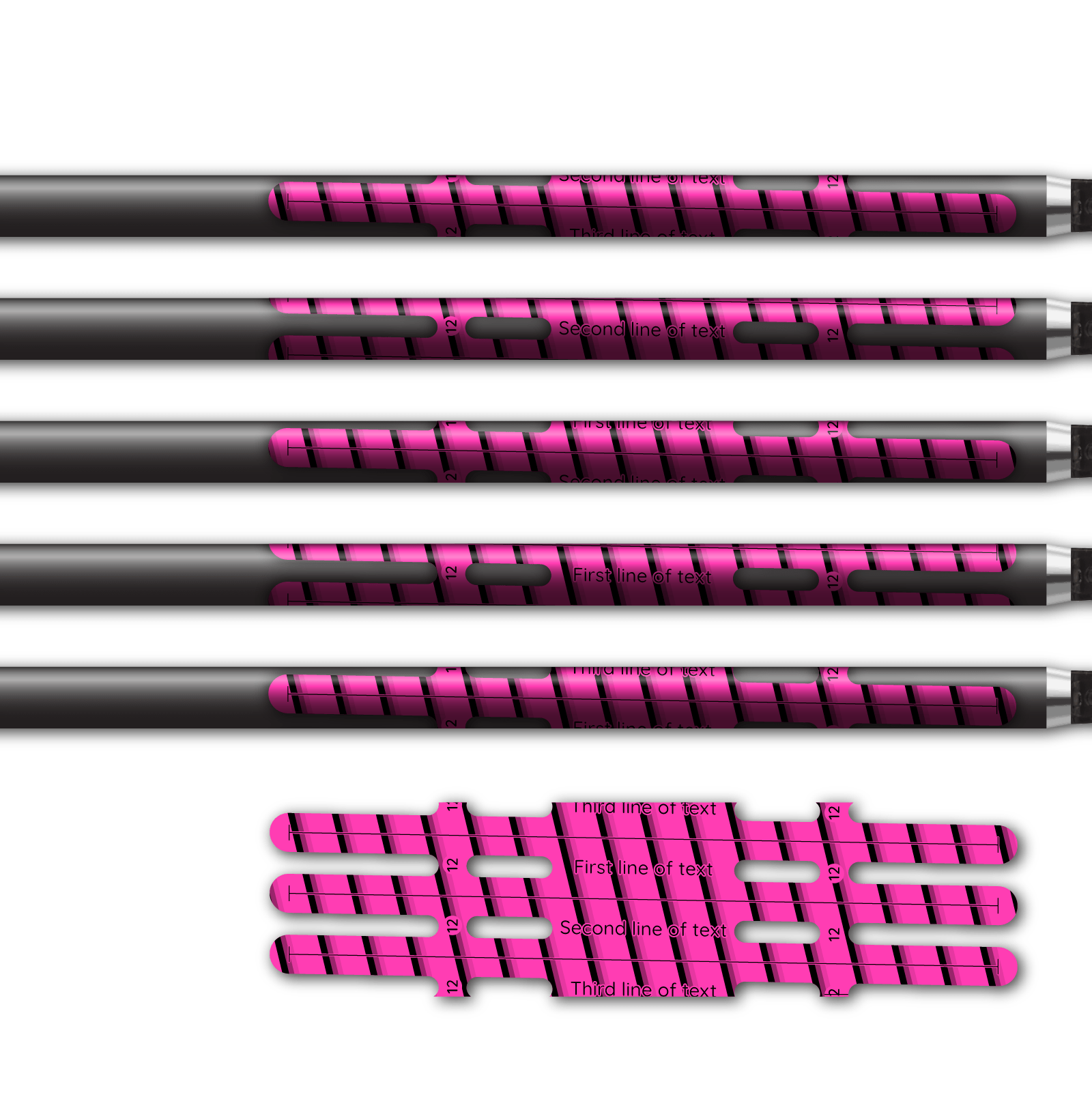 Alternative view of Vortex - Screw You Fluor Pink