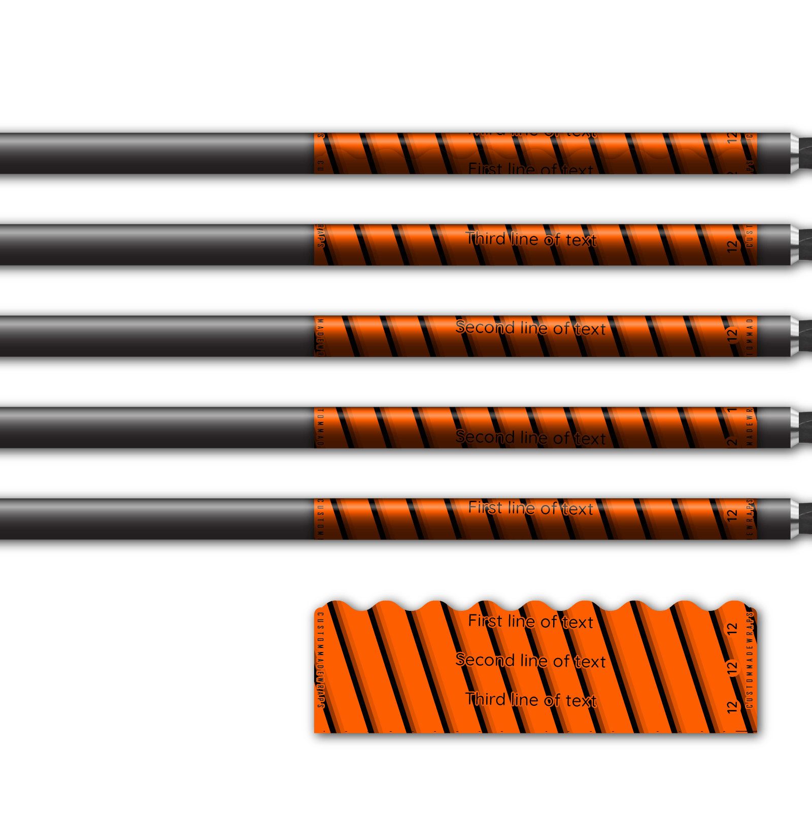 Alternative view of Shorty - Screw You Fluor Red Orange