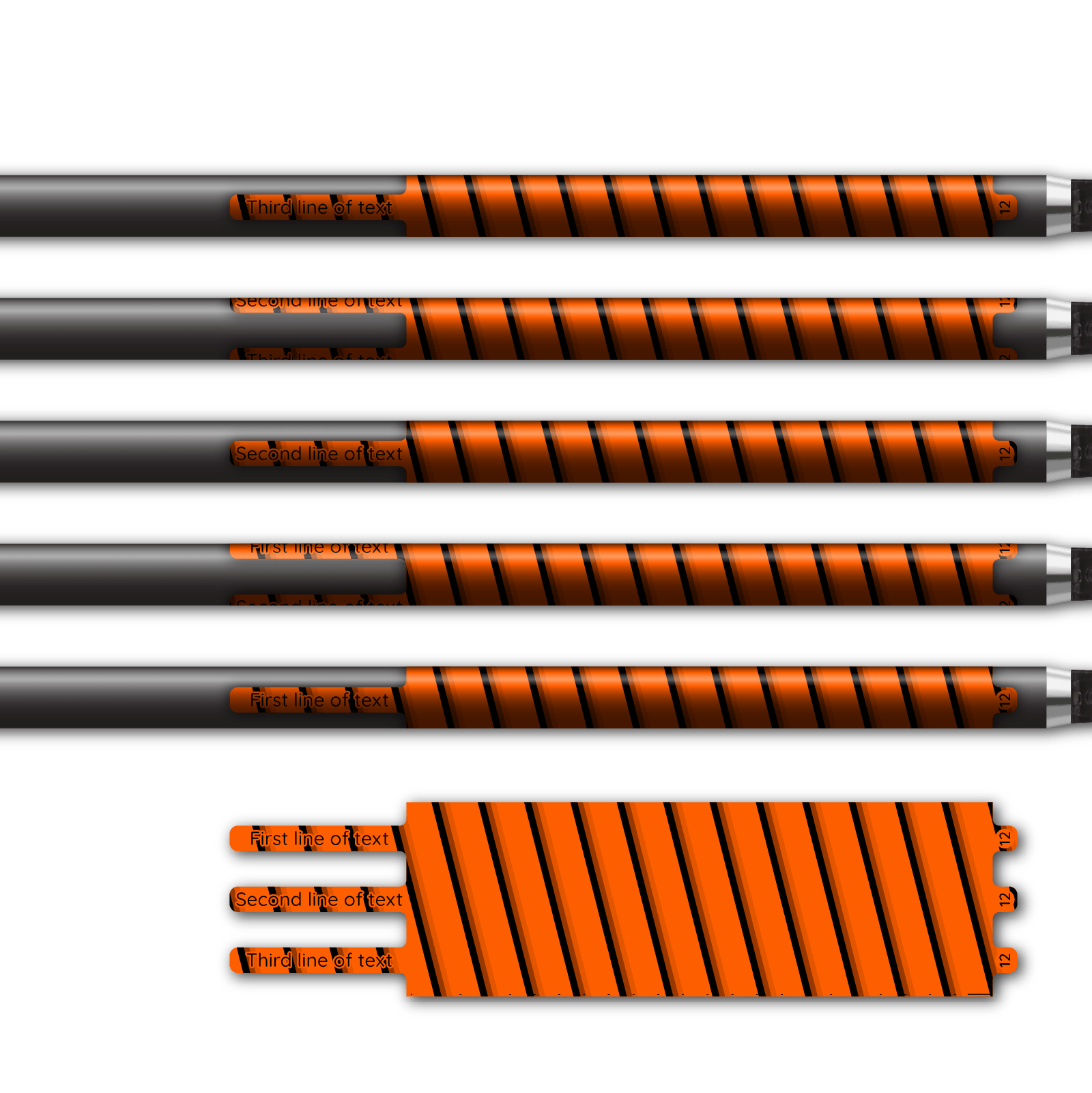 Alternative view of Ultralight - Screw You Fluor Red Orange