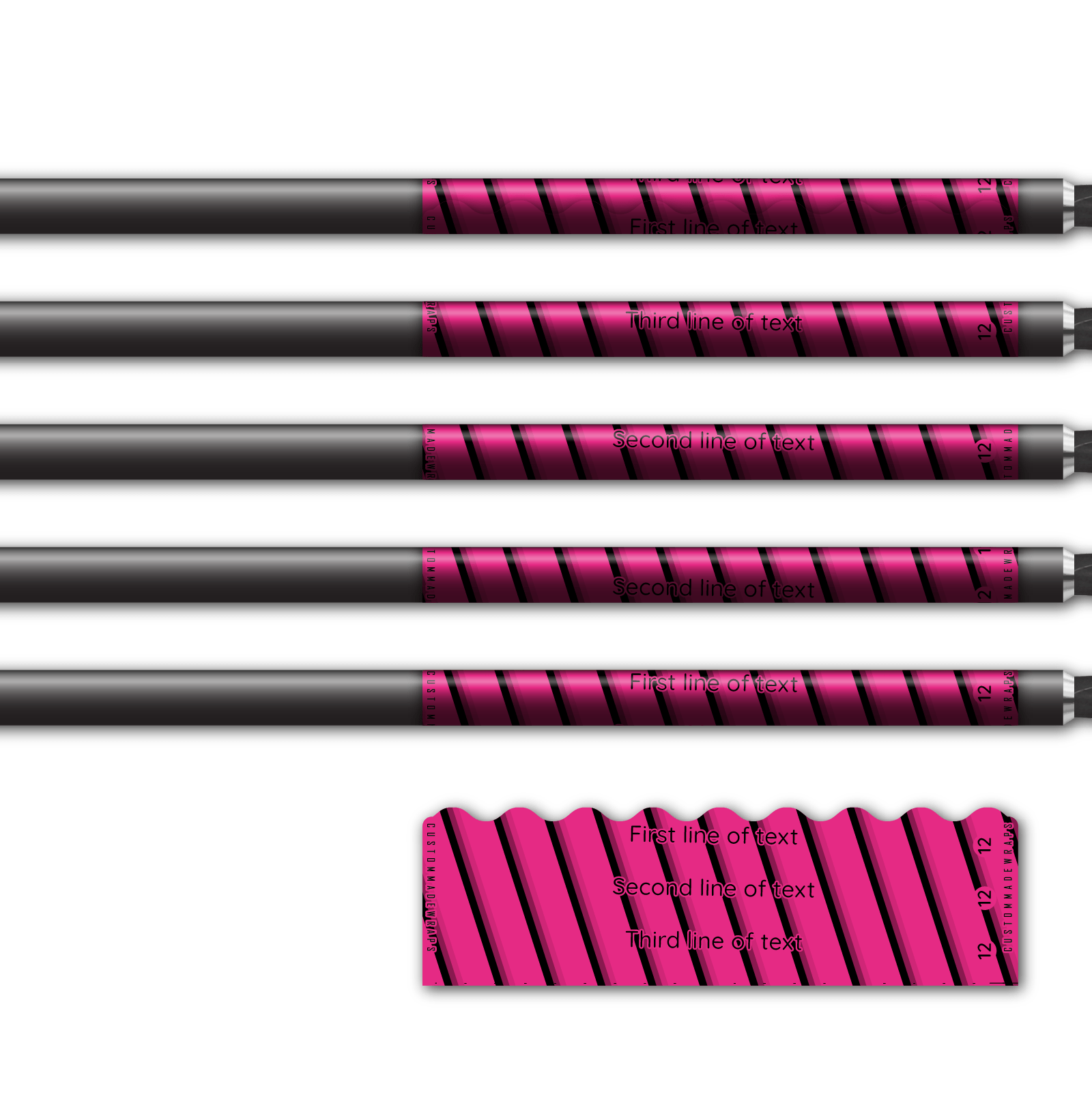 Alternative view of Shorty - Screw You Magenta