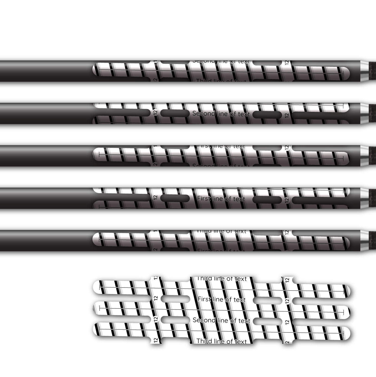 Alternative view of Vortex - Screw You White