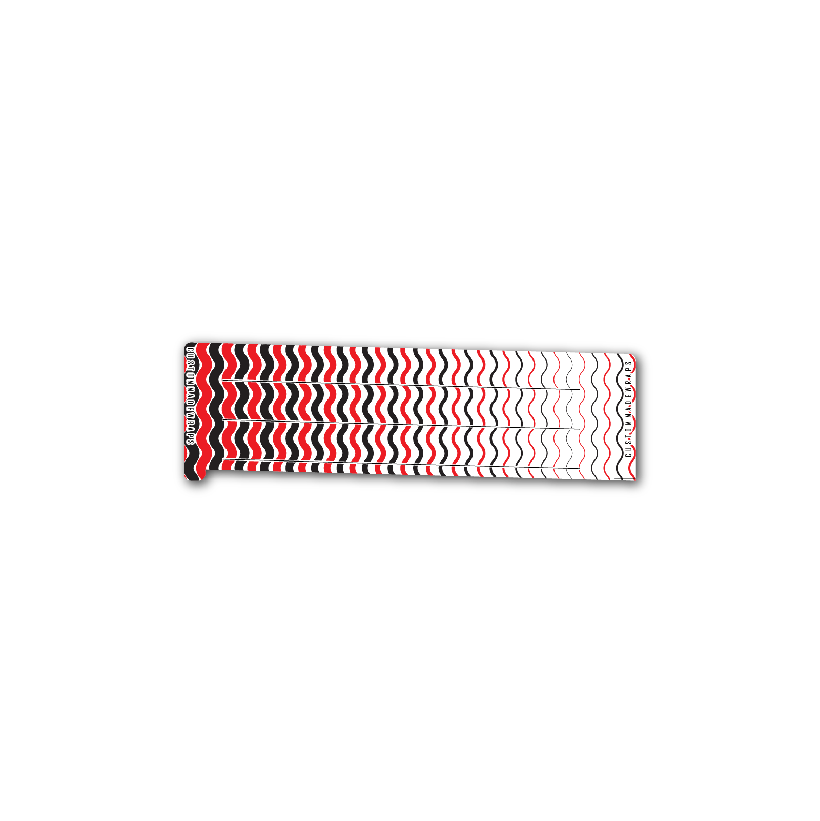 Spin Elite - Wave Stripes Black Red