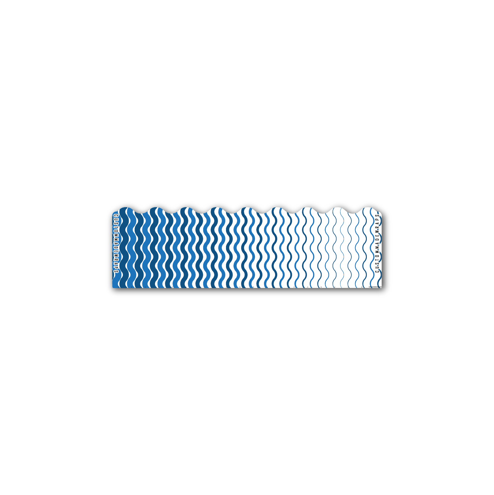 Shorty - Wave Stripes Blue