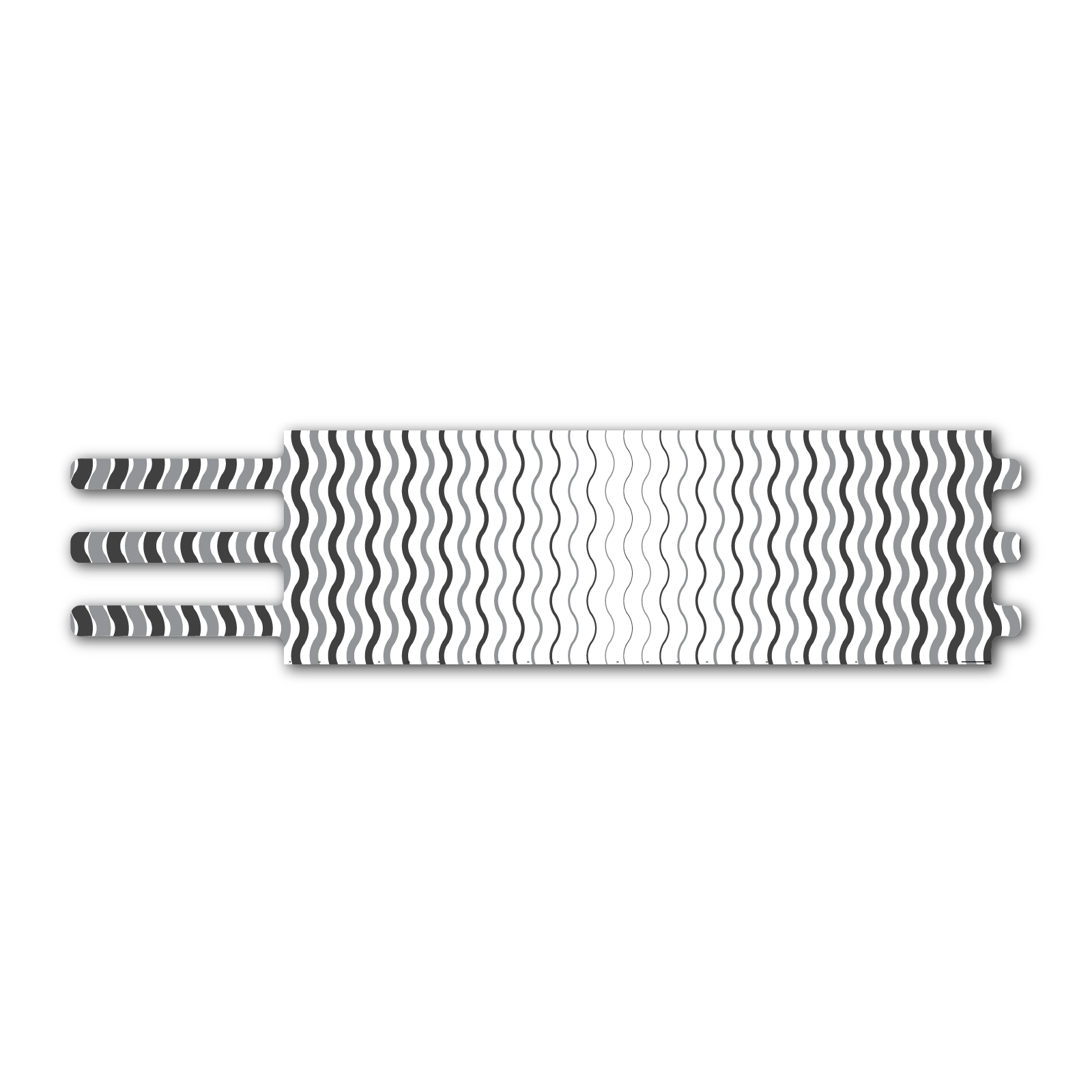 Ultralight - Wave Stripes Gray