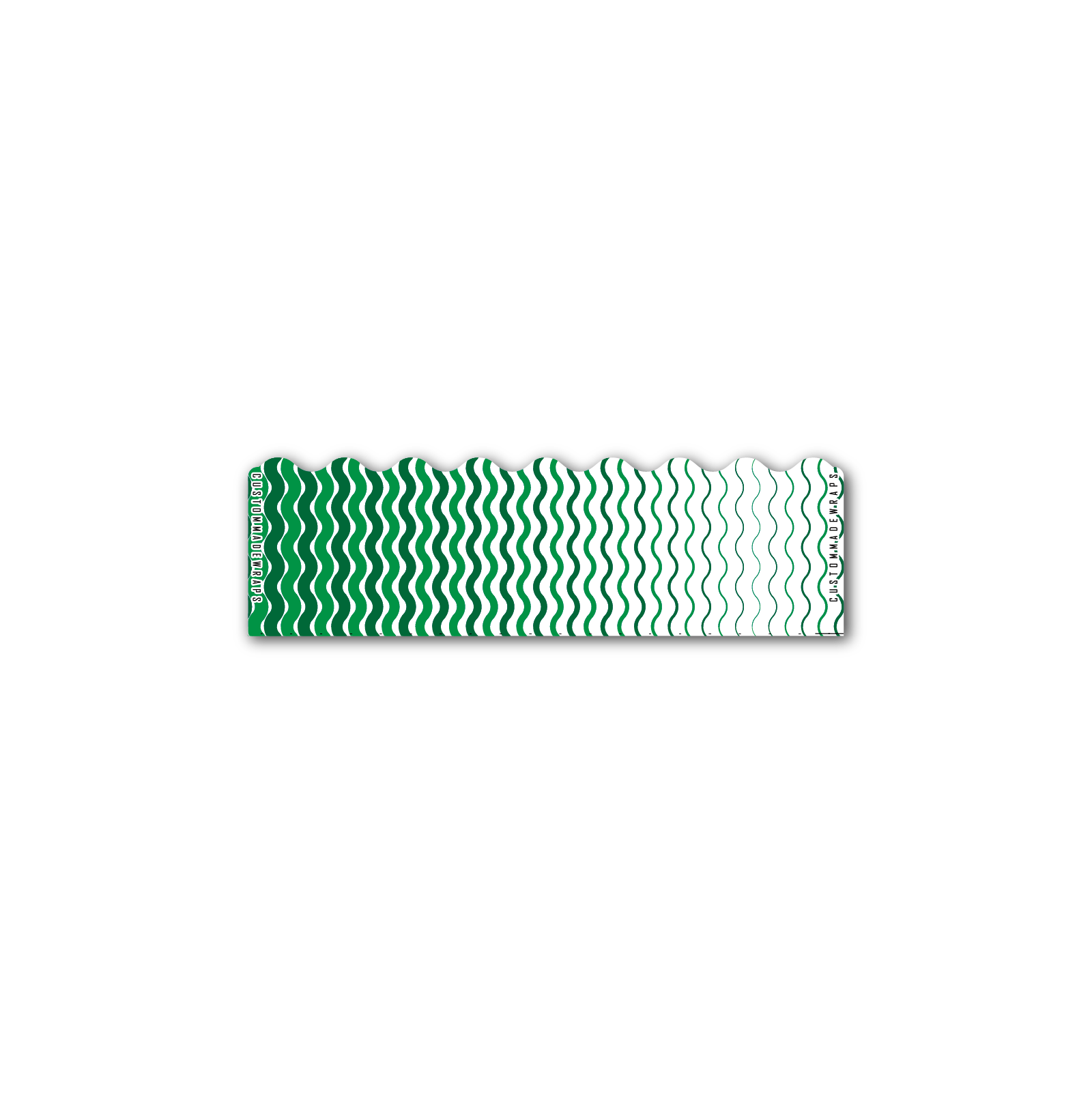 Shorty - Wave Stripes Green