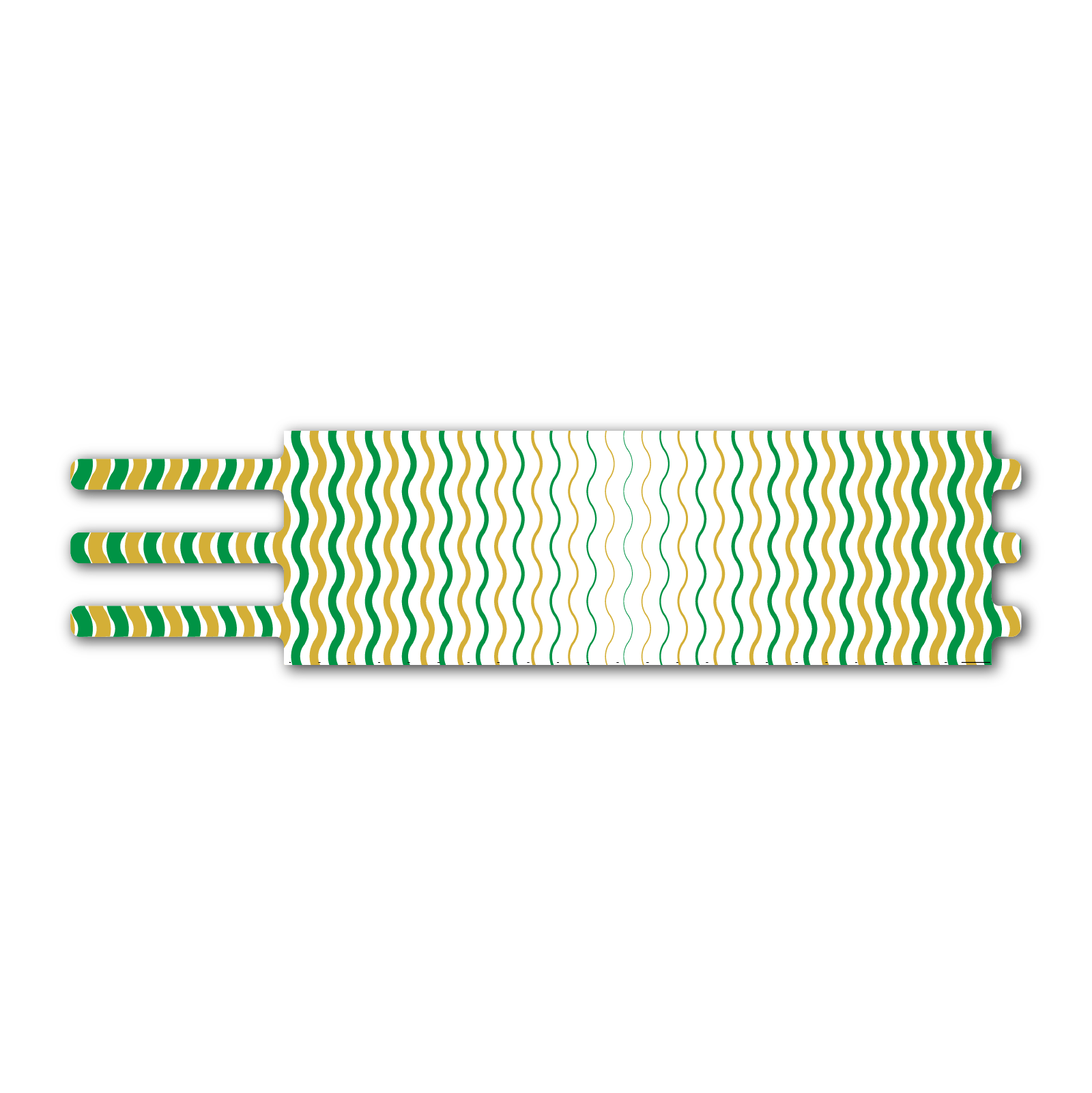 Ultralight - Wave Stripes Green Gold