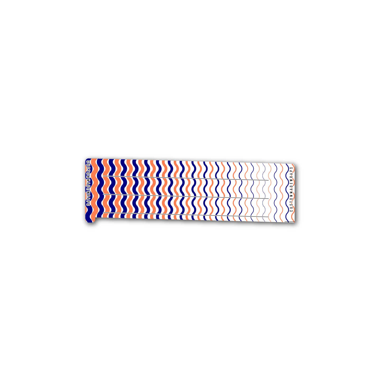 Spin Elite - Wave Stripes Navy Coral
