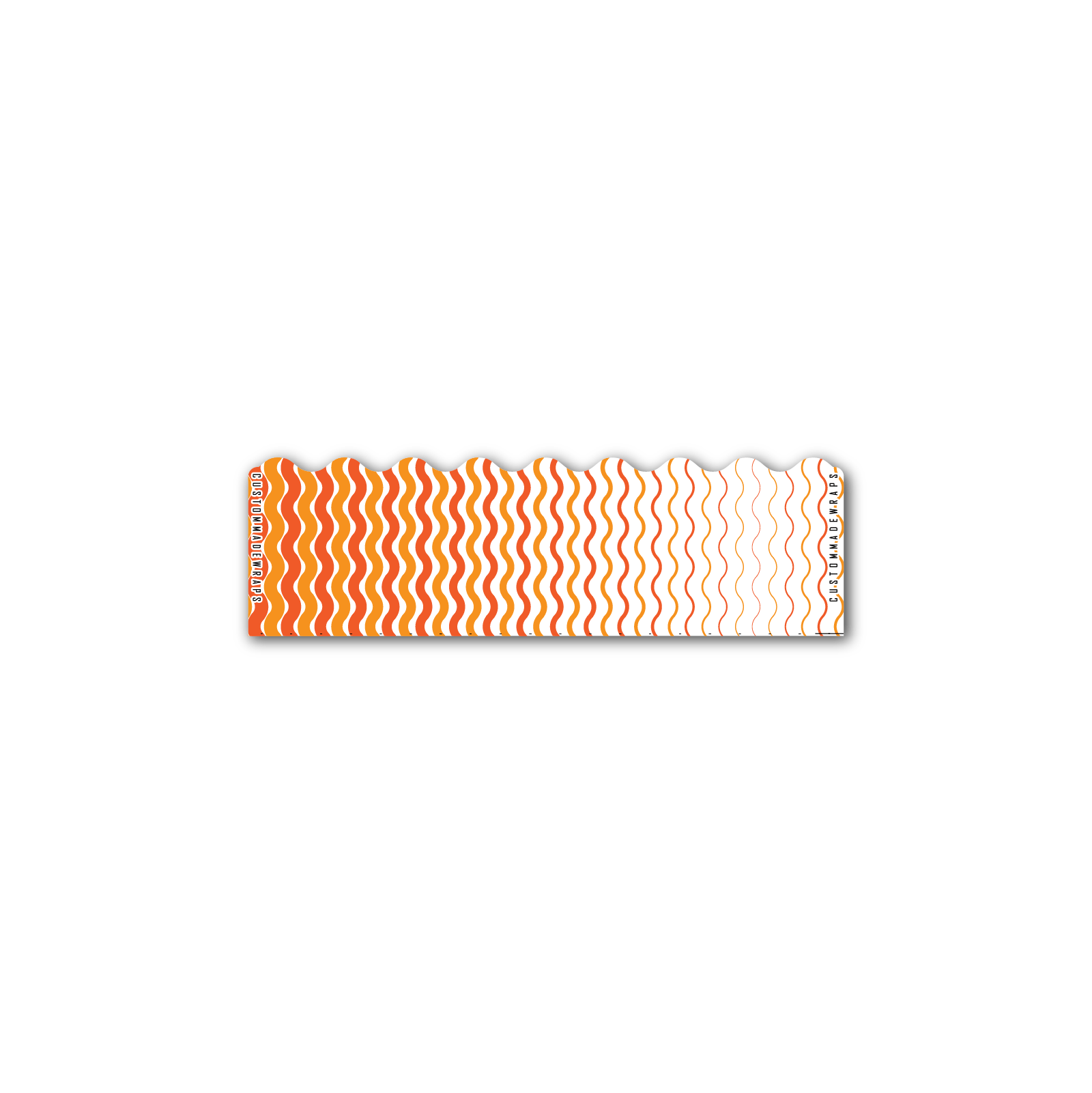 Shorty - Wave Stripes Orange