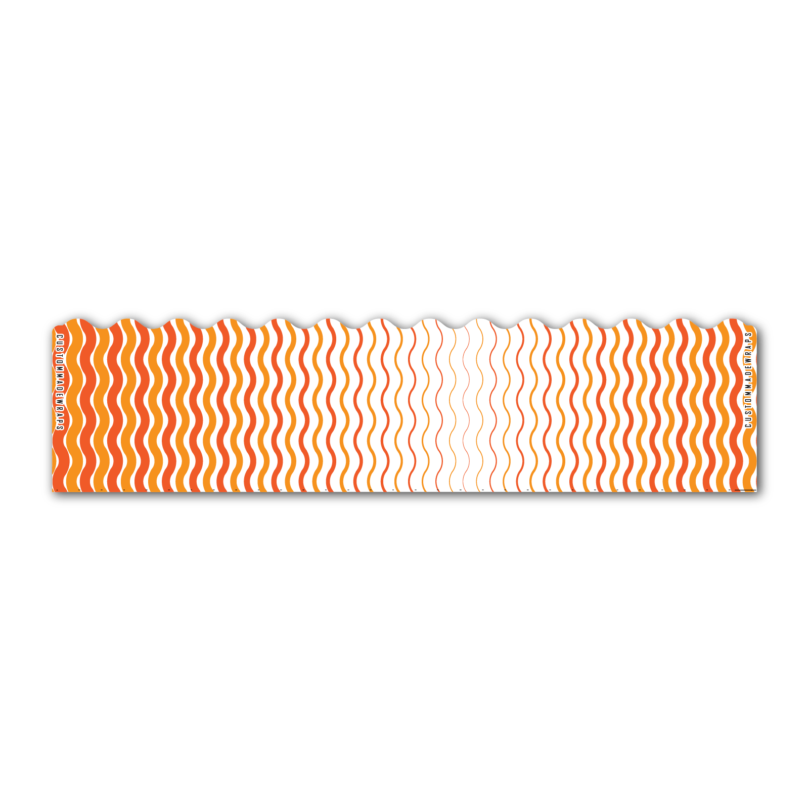 Wave Edge - Wave Stripes Orange