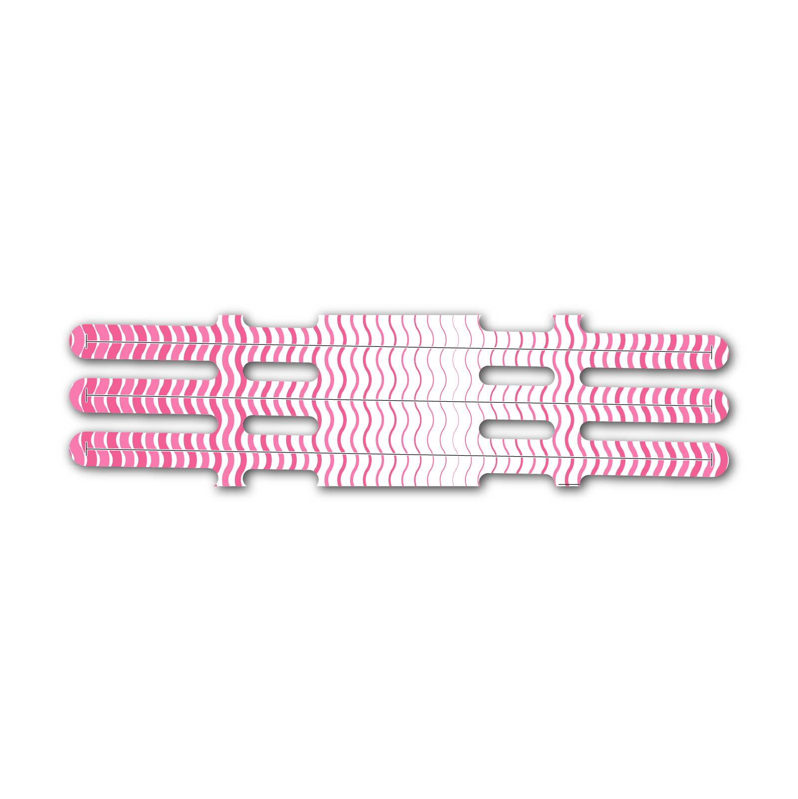 Vortex - Wave Stripes Pink