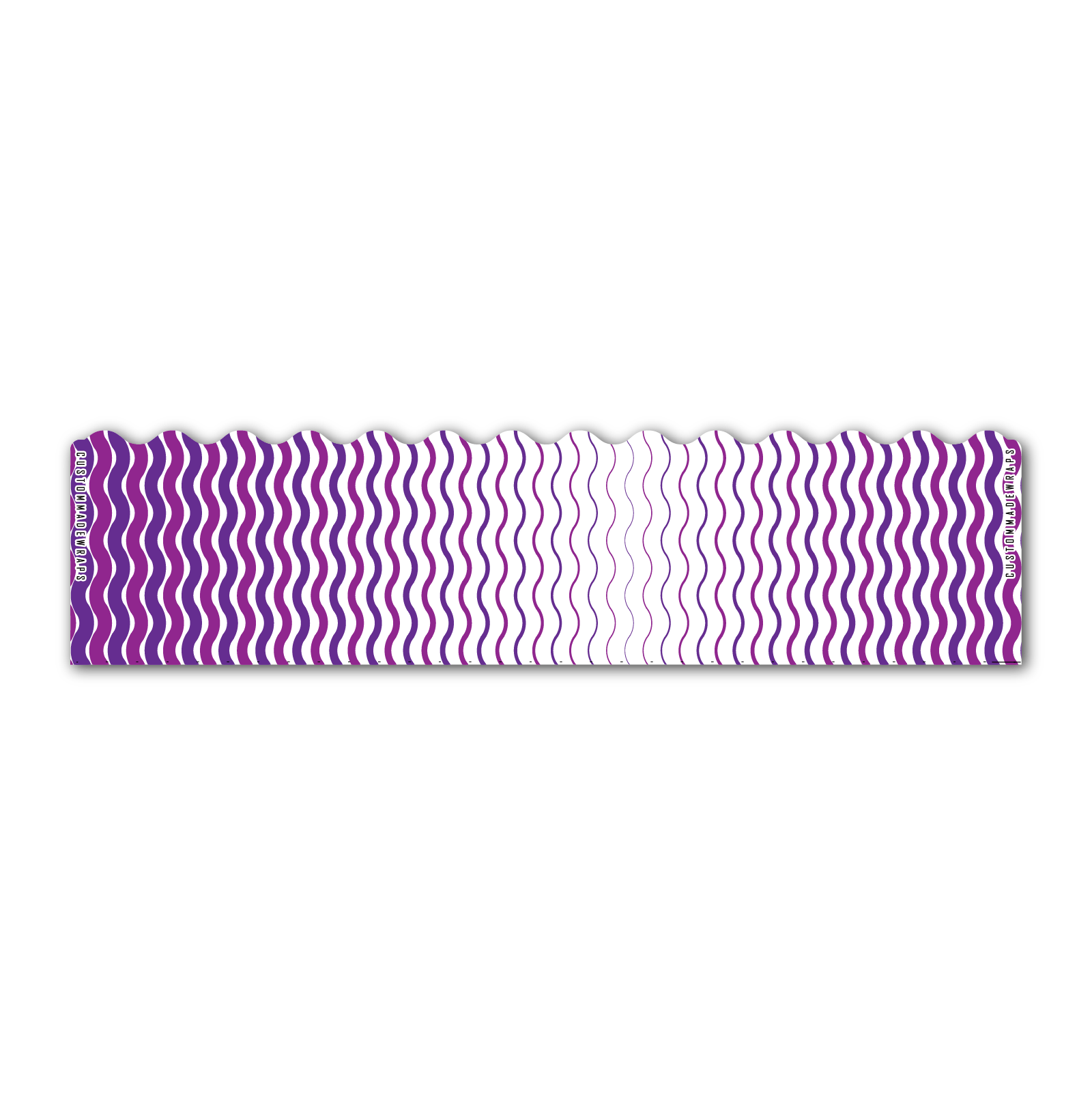 Wave Edge - Wave Stripes Purple