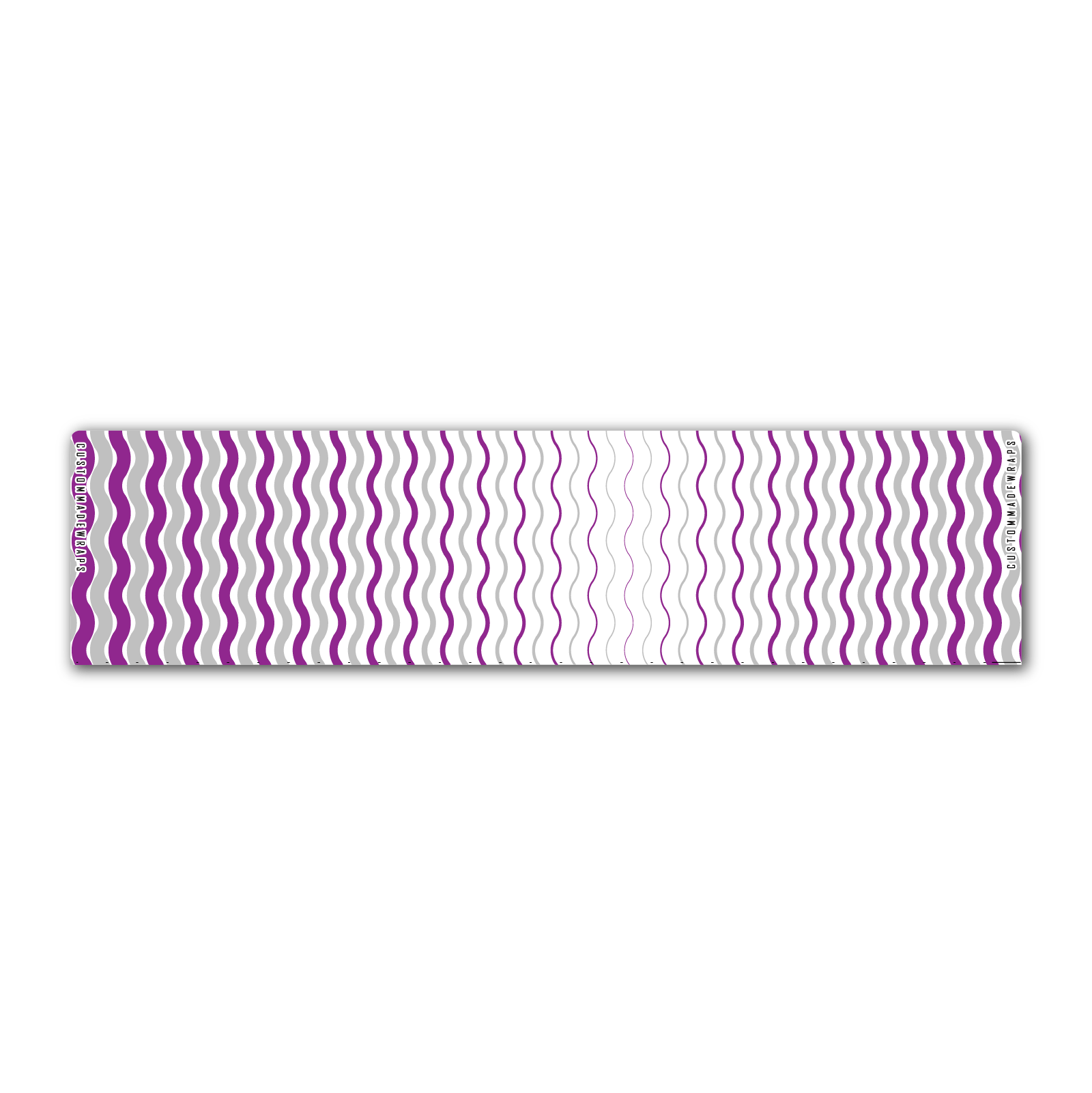 Regular - Wave Stripes Purple Silver