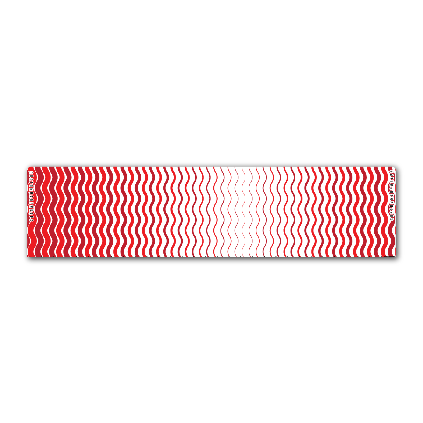Regular - Wave Stripes Red