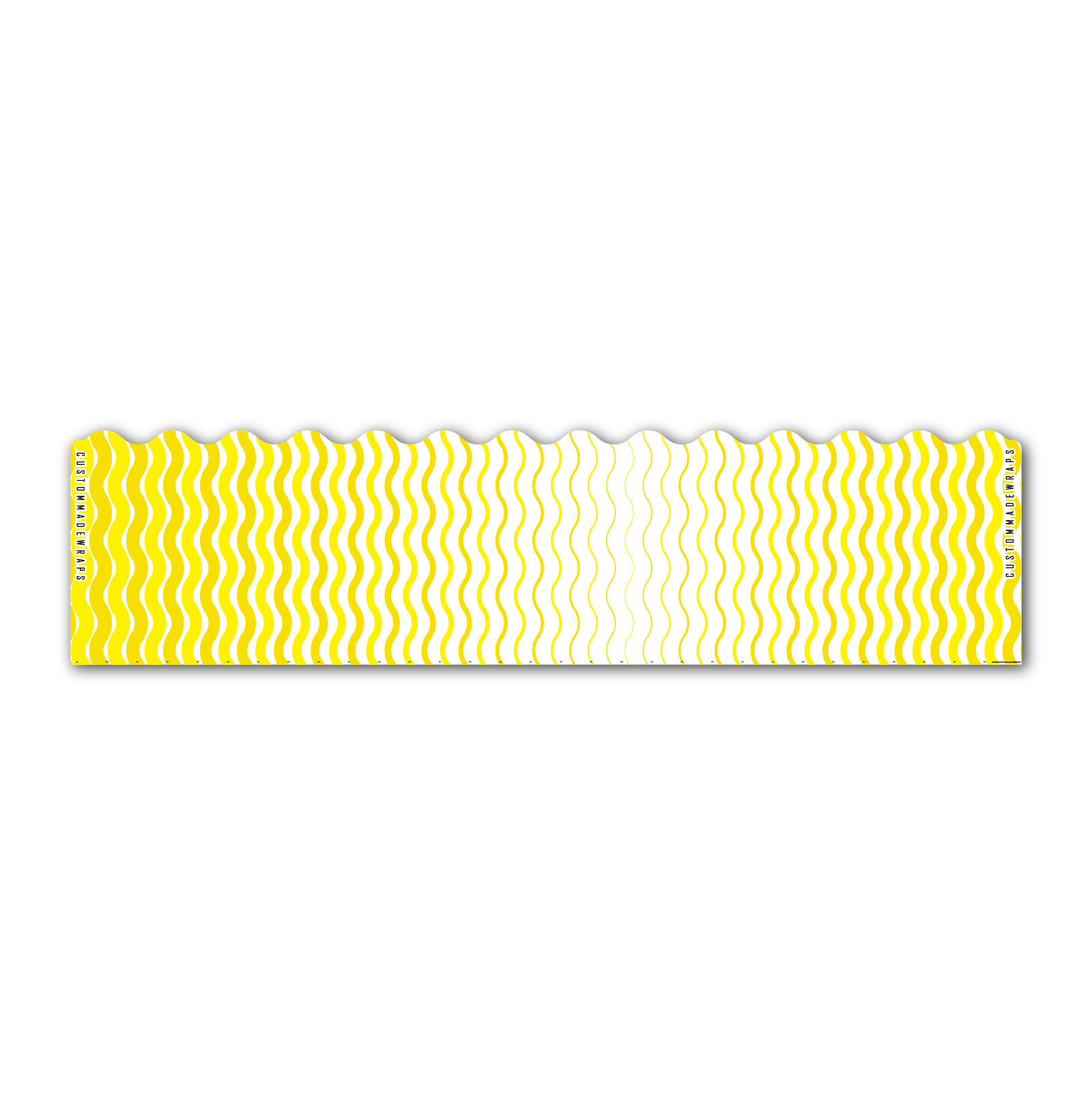 Wave Edge - Wave Stripes Yellow