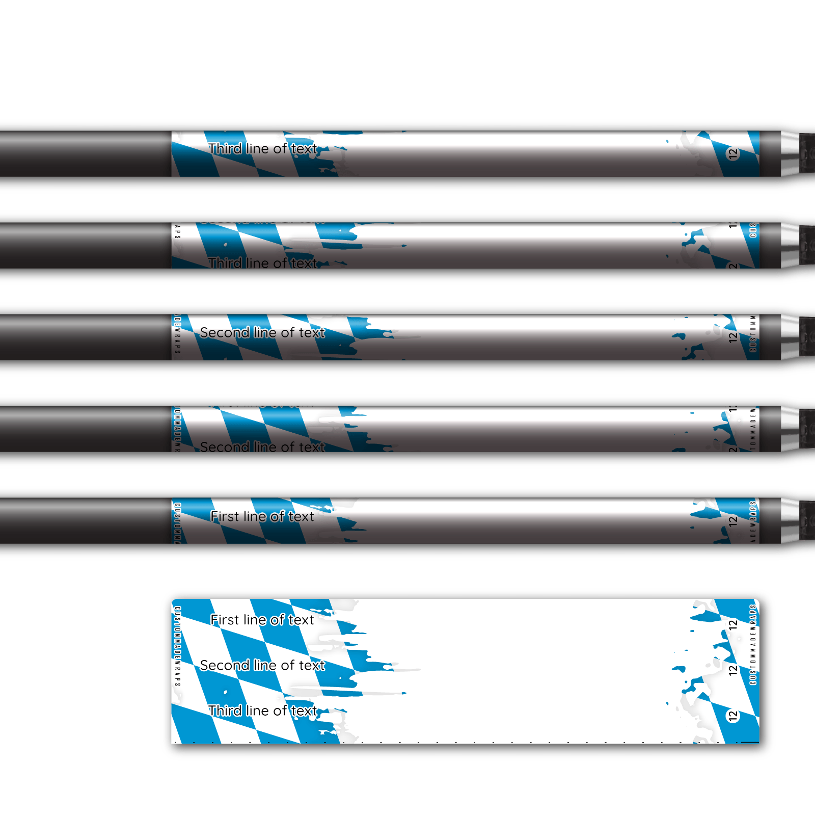 Alternative view of Regular - National Flag Bavaria