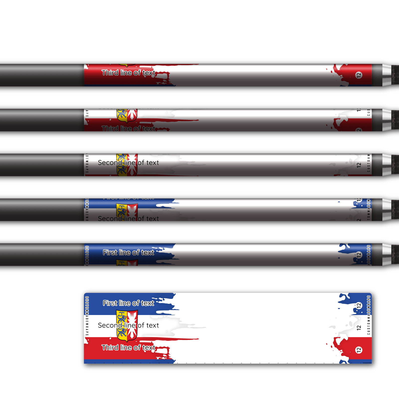 Alternative view of Regular - National Flag Schleswig-Holstein