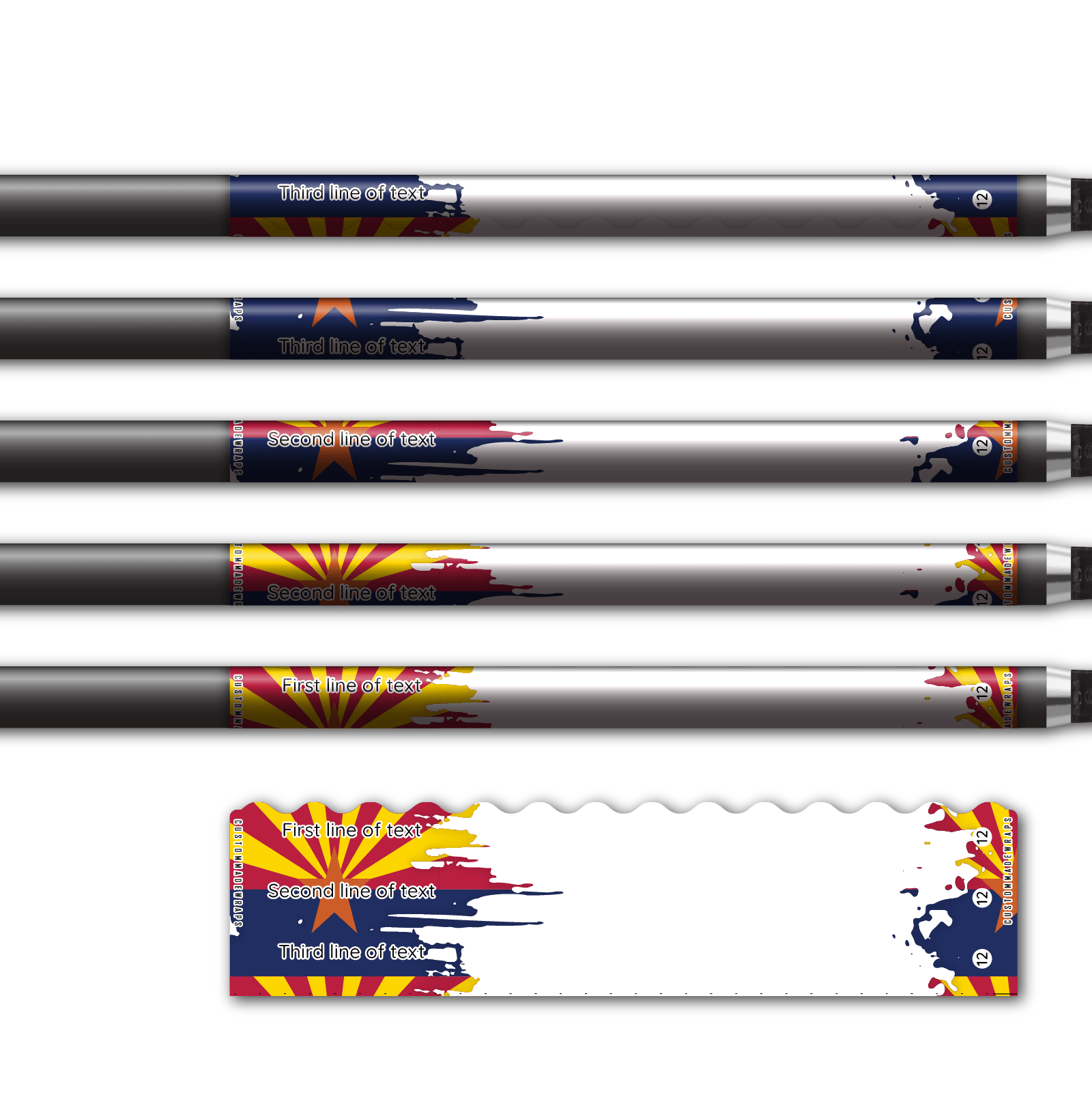 Alternative view of Wave Edge - National Flag Arizona