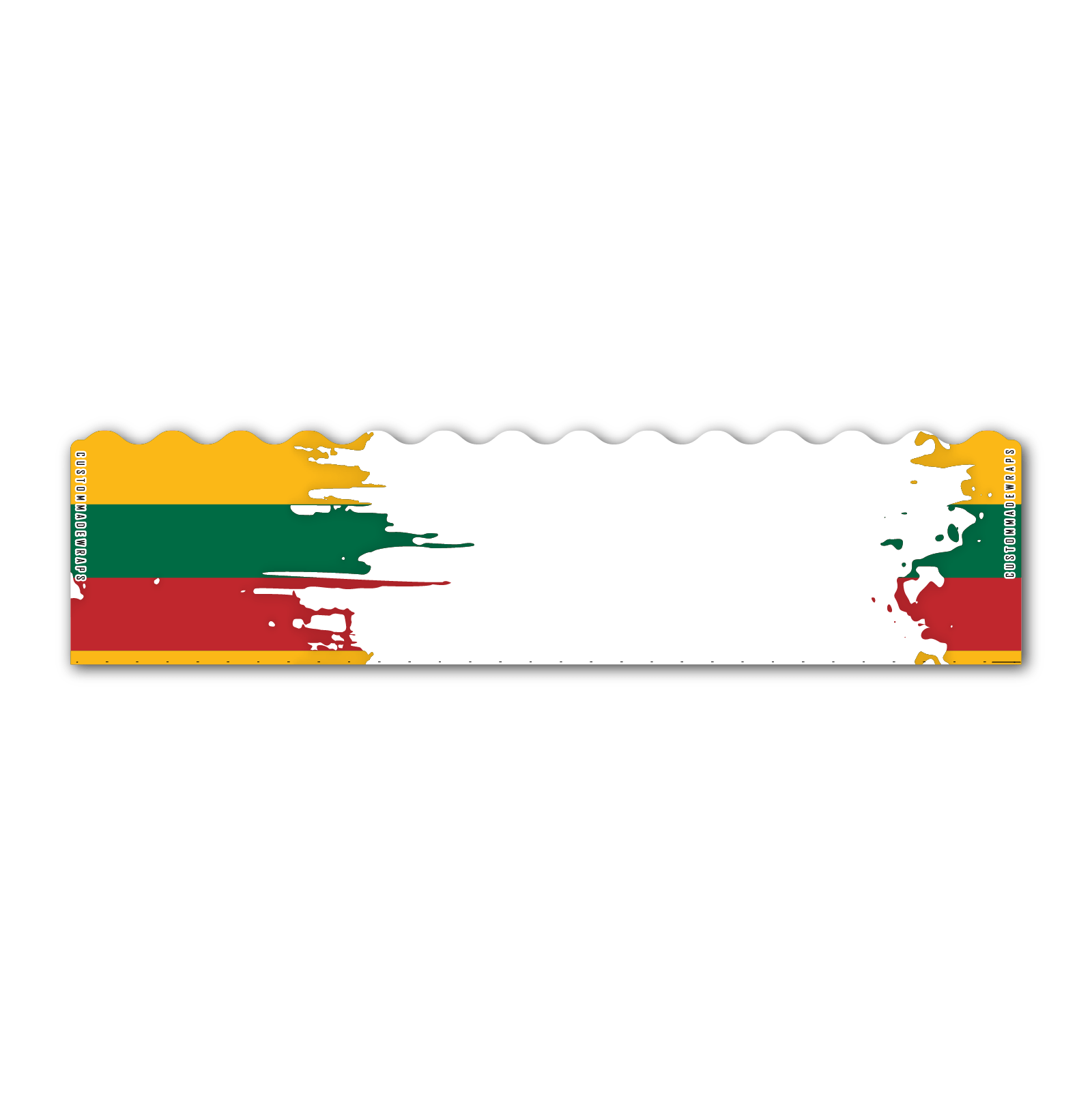 Wave Edge - National Flag Lithuania