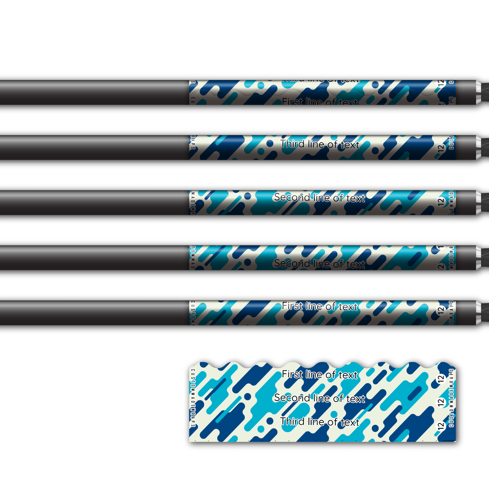 Alternative view of Shorty - Camo Arctic Wave