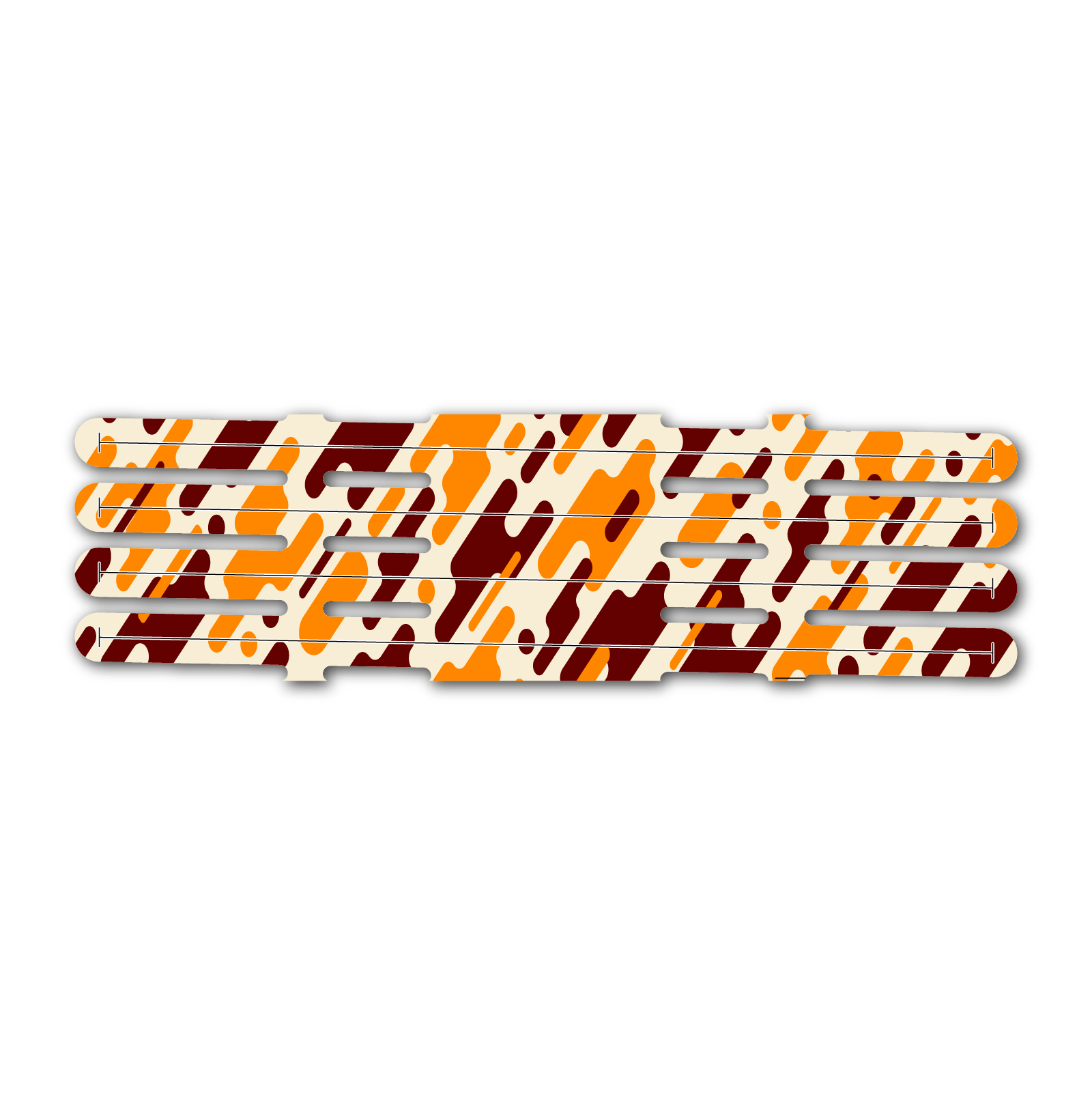 4 fletch Vortex - Camo Autumn Blaze
