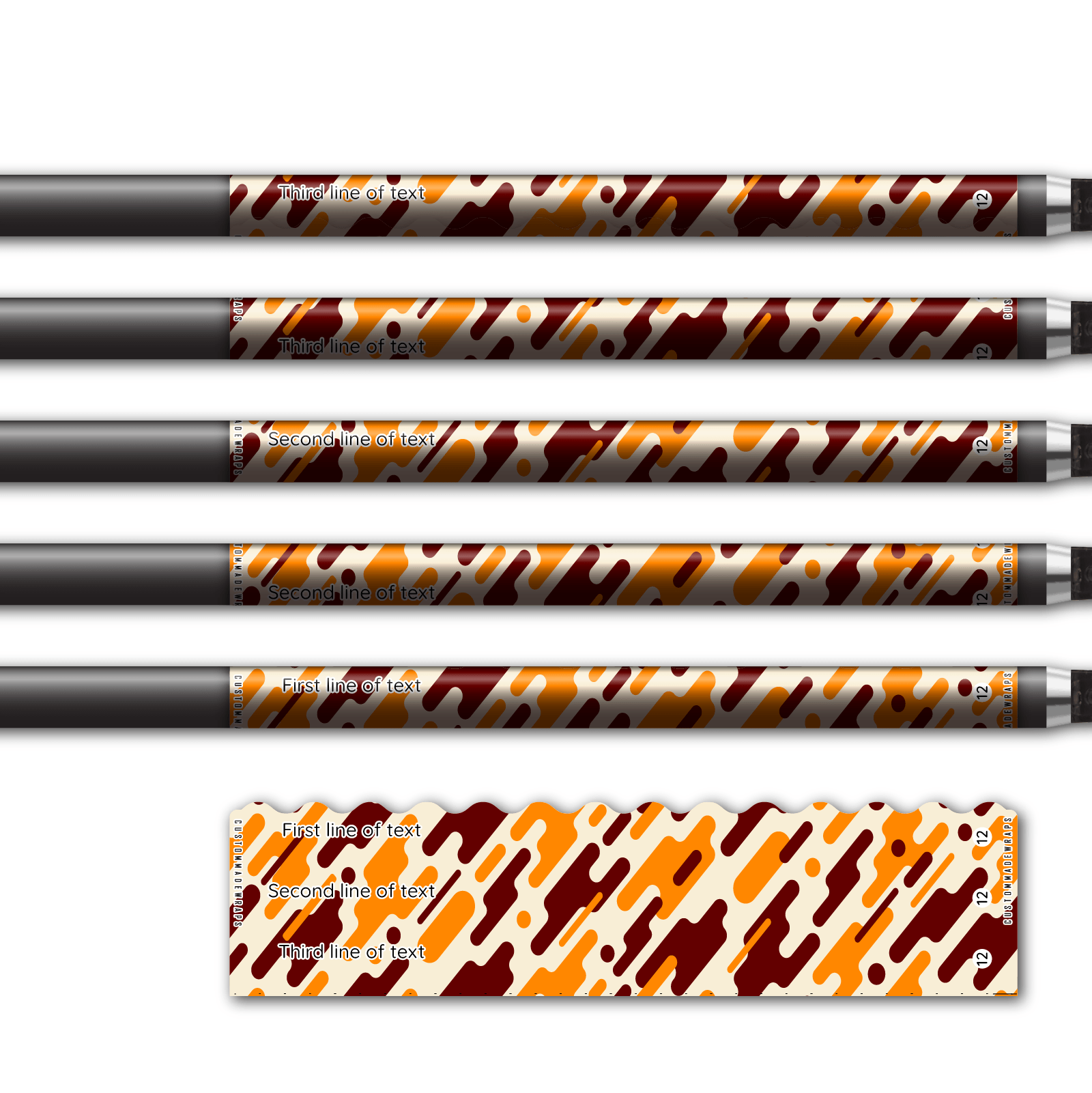 Alternative view of Wave Edge - Camo Autumn Blaze