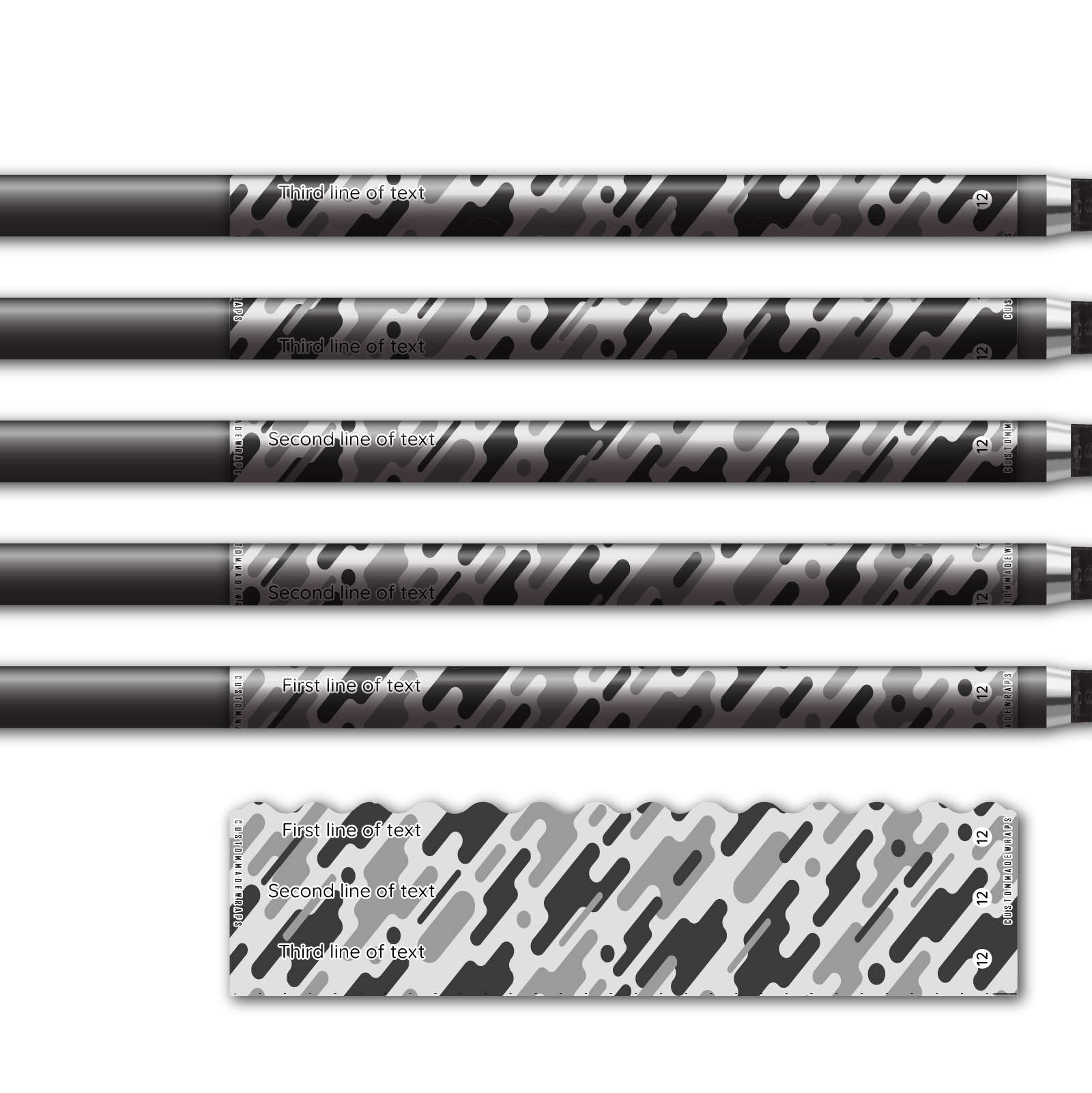 Alternative view of Wave Edge - Camo Phantom Grey