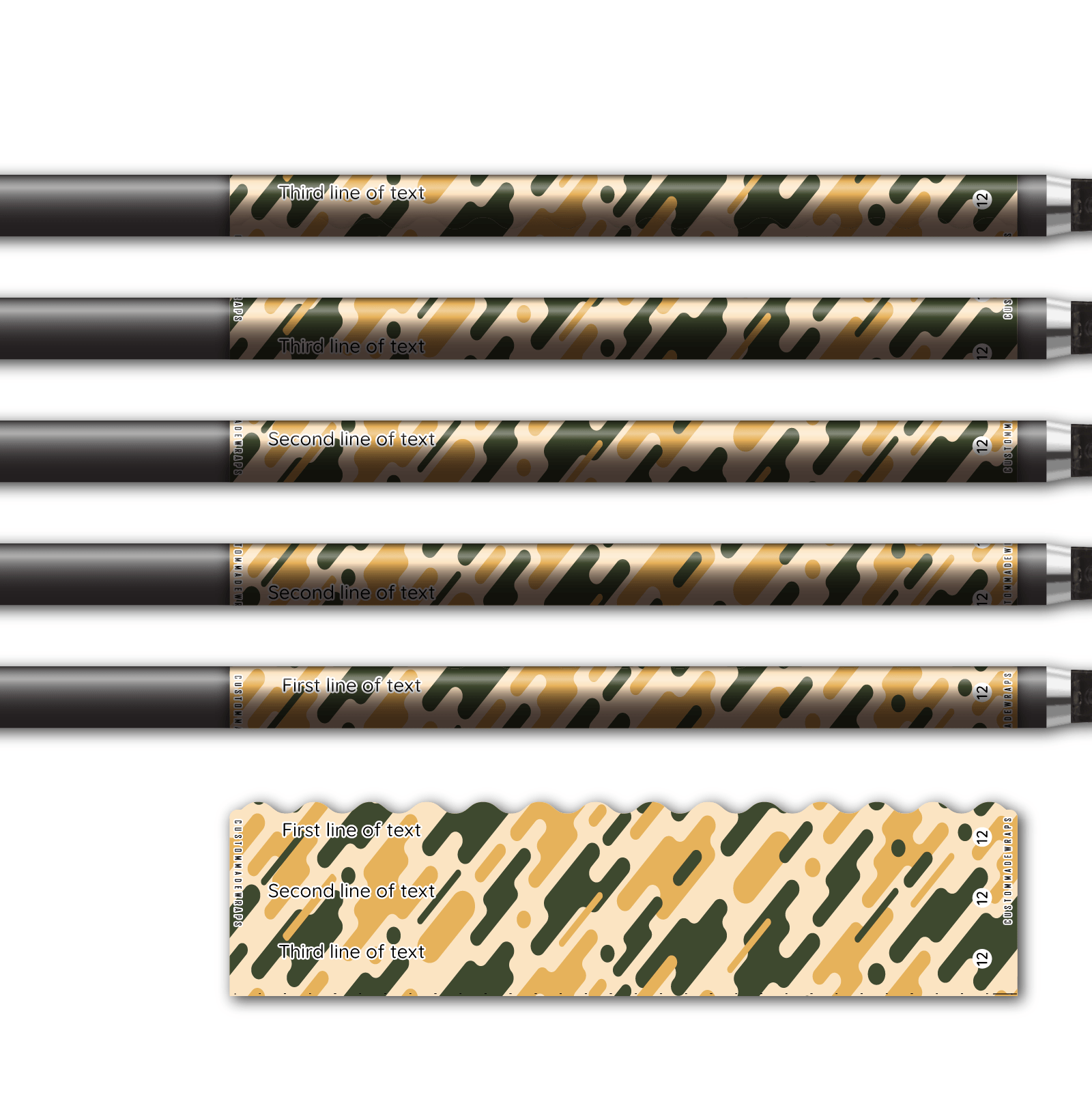 Alternative view of Wave Edge - Camo Savanna Stealth